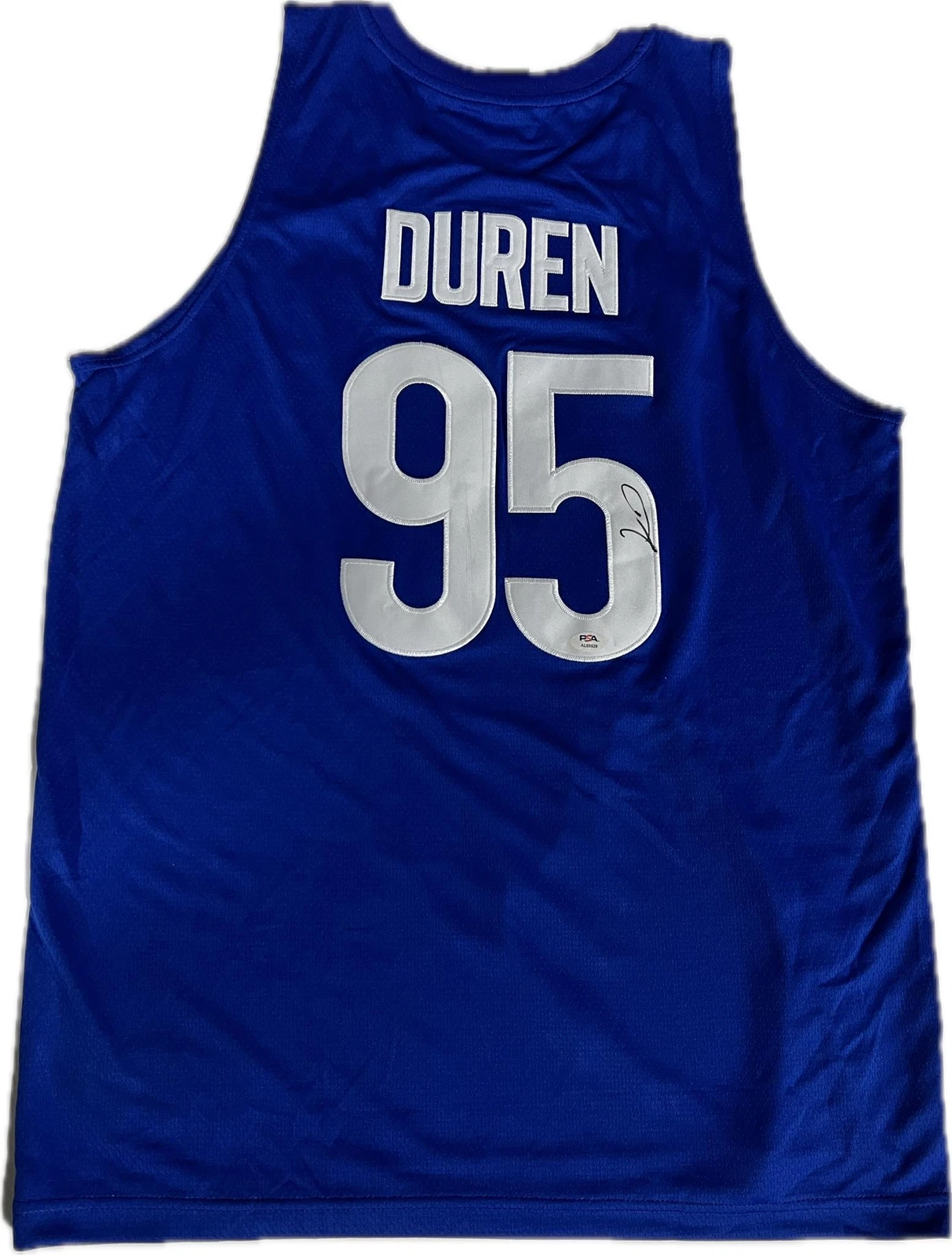 Jalen Duren signed jersey PSA/DNA Memphis Autographed Pistons