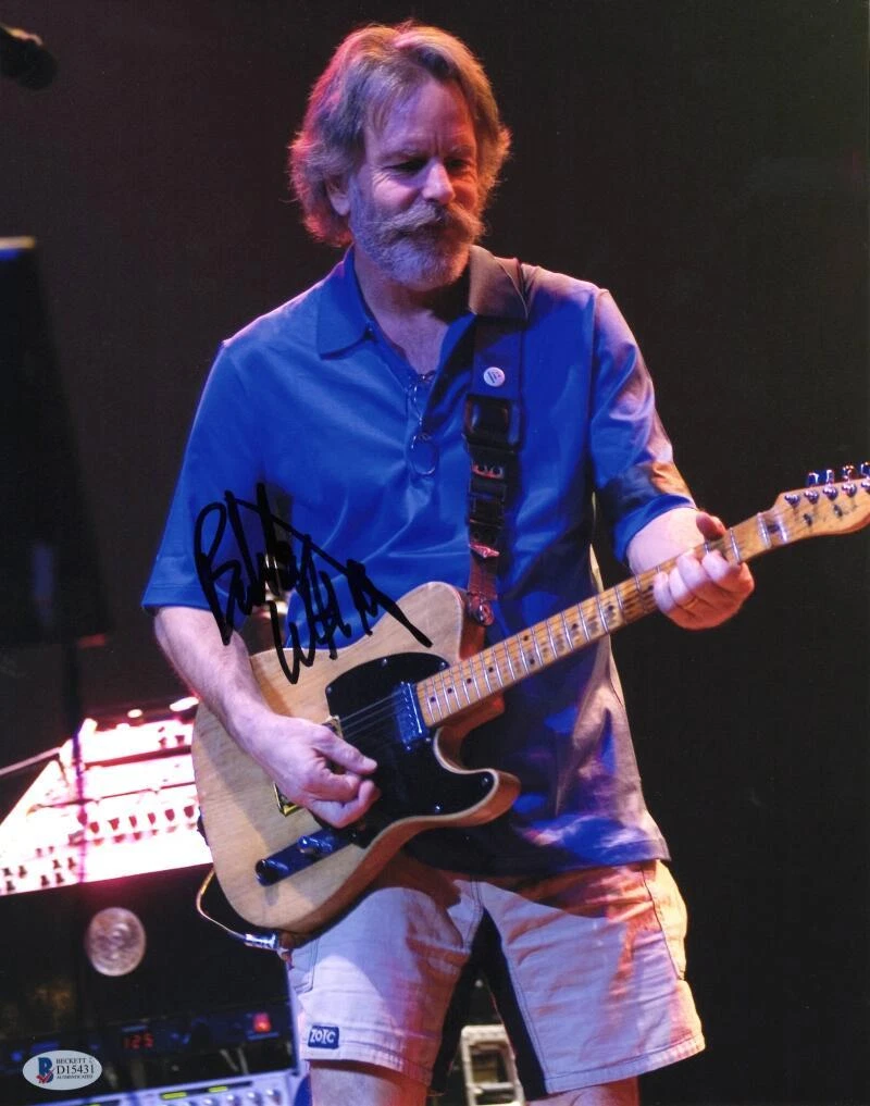 Bob Weir The Grateful Dead Signed Autograph 11x14 Photo w/ Beckett BAS COA