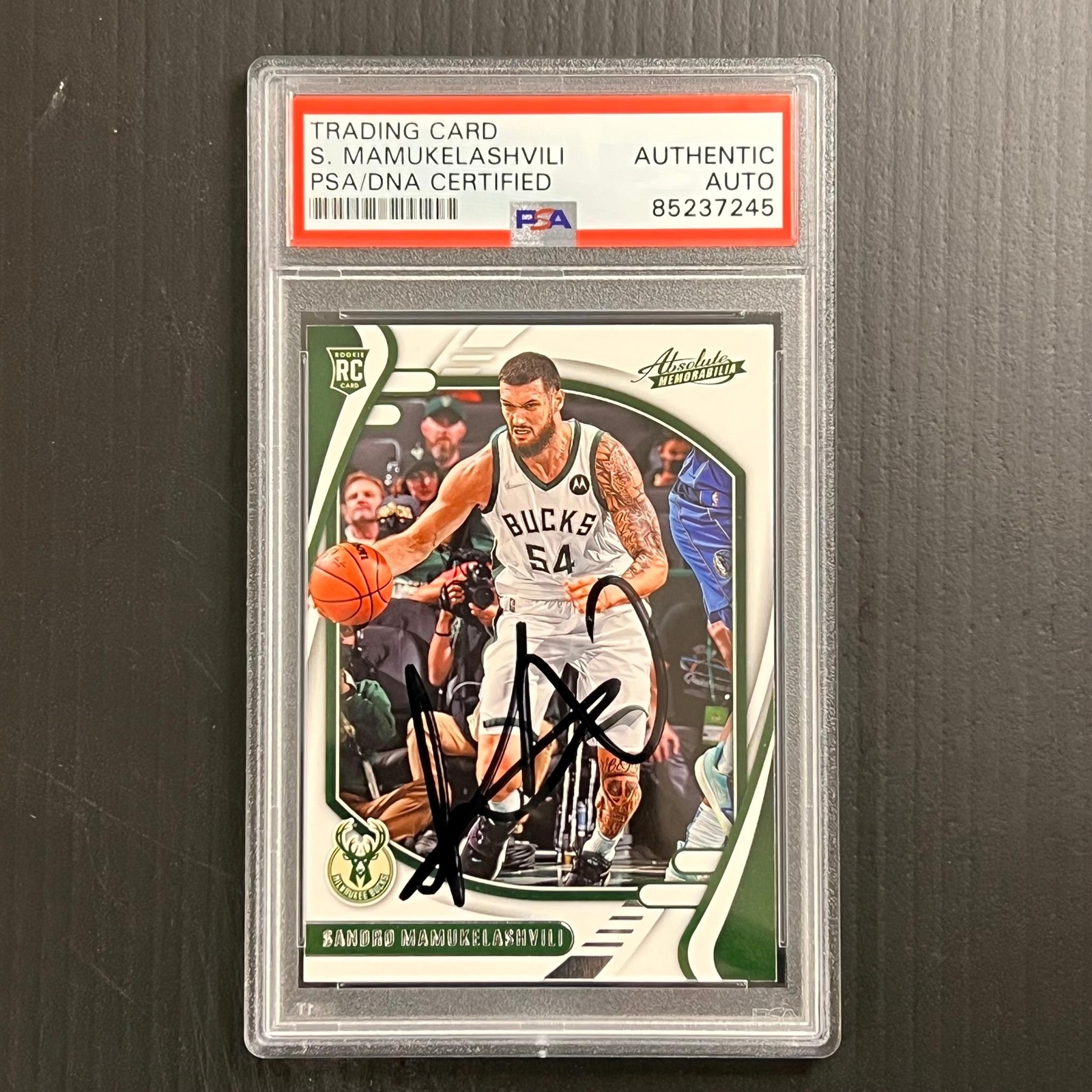 2021-2022 Panini Chronicles Absolute #200 Sandro Mamukelashvili Signed Card AUTO