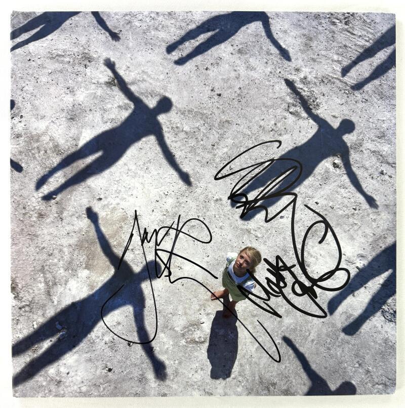 Muse Full Band x3 Signed Autograph Album Vinyl Record LP - Absolution w/ Beckett