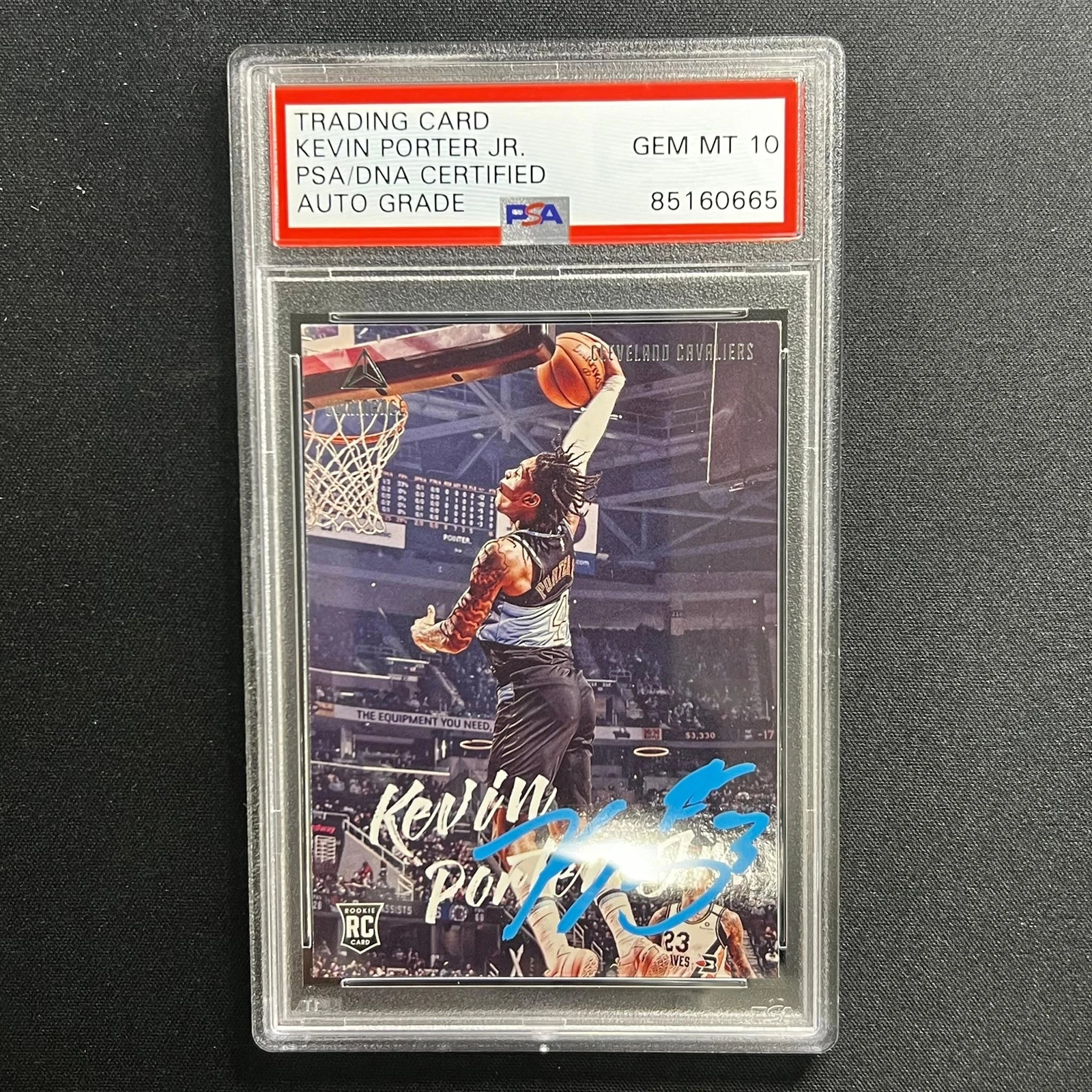 2019-20 Panini Chronicles #148 Kevin Porter Jr. Signed Card PSA AUTO 10 Slabbed