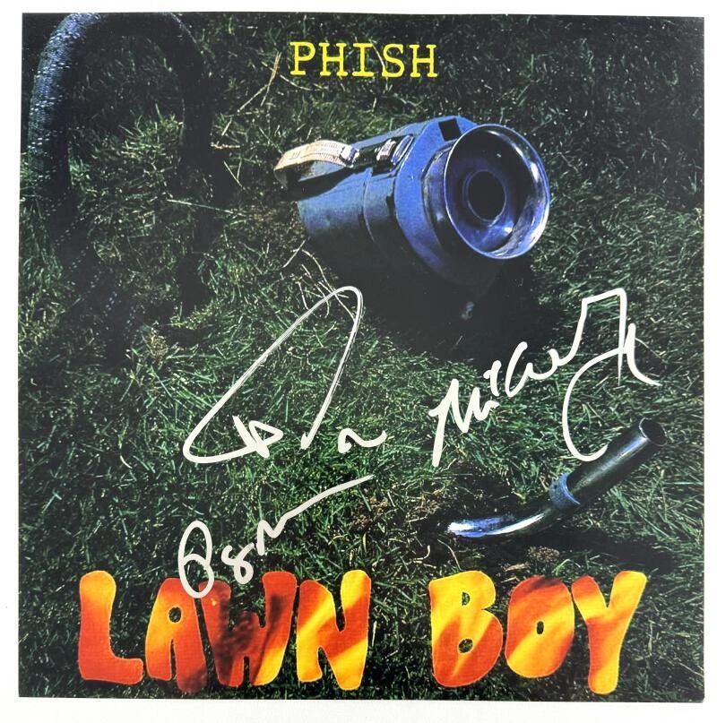 Phish Band Signed Autograph 12x12 Lawn Boy Album Flat Trey Anastasio Mike & Page