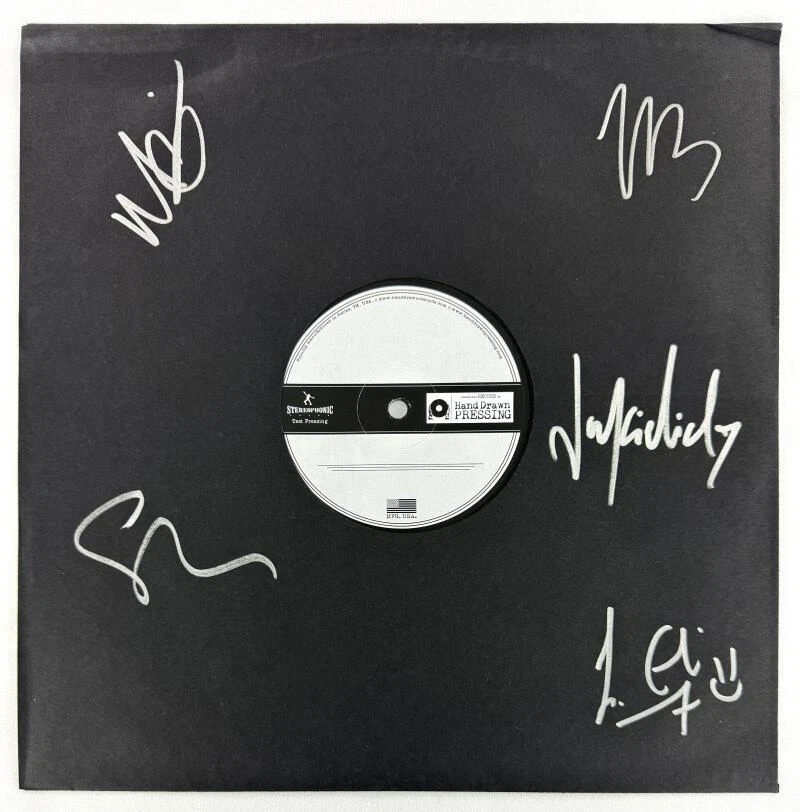 Mt Joy Full Band x5 Signed Autograph Rearrange Us Album Record Test Pressing JSA