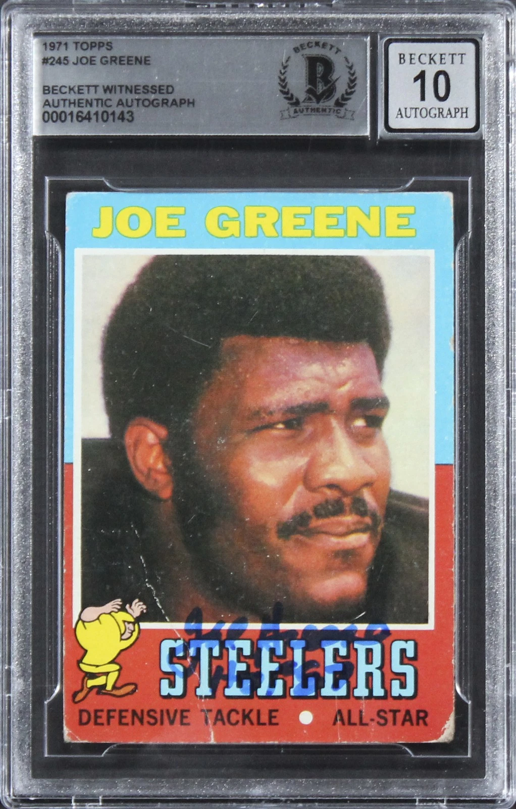 Steelers Joe Greene 