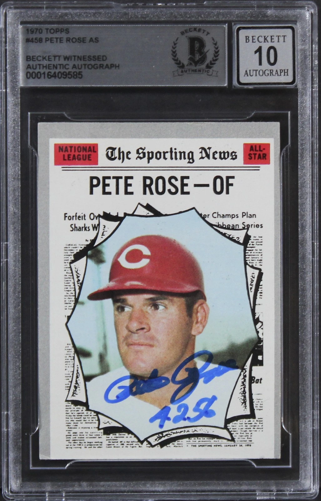 Reds Pete Rose 