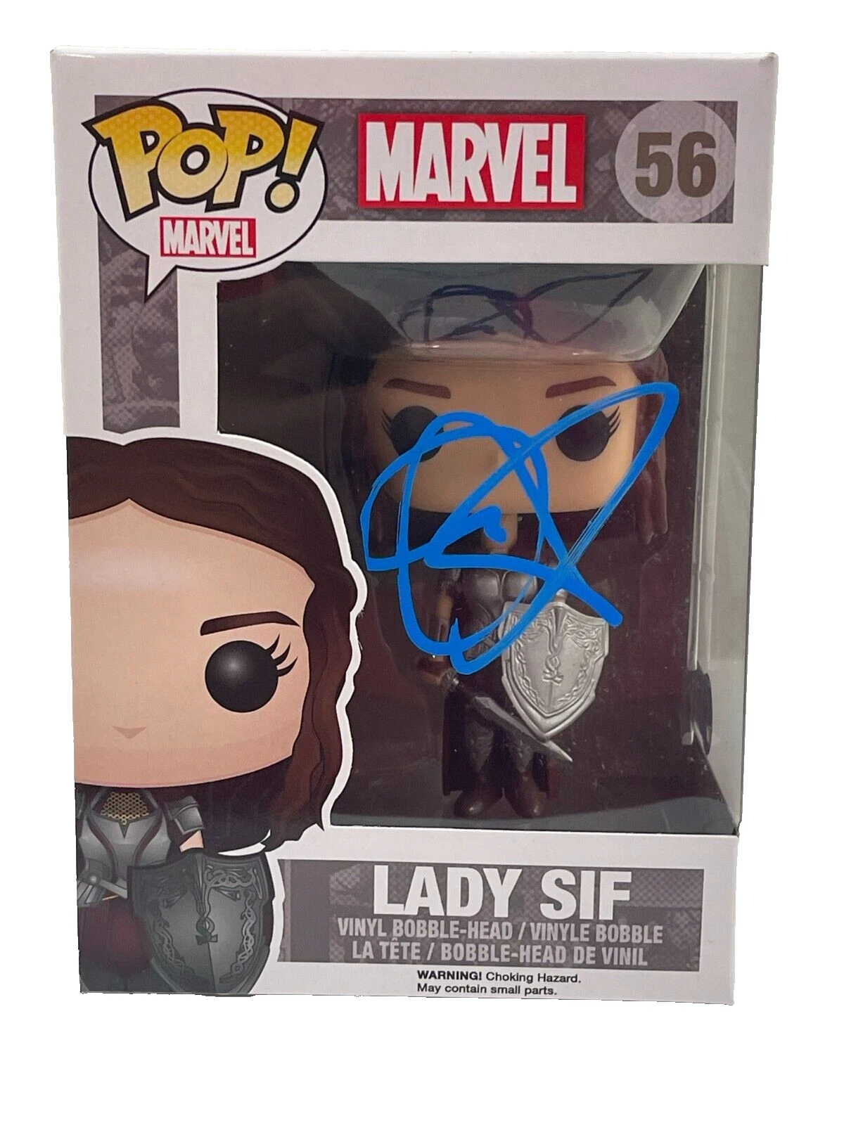 Jaimie Alexander Signed Lady Sif Thor Funko 56 Authentic Autograph Beckett