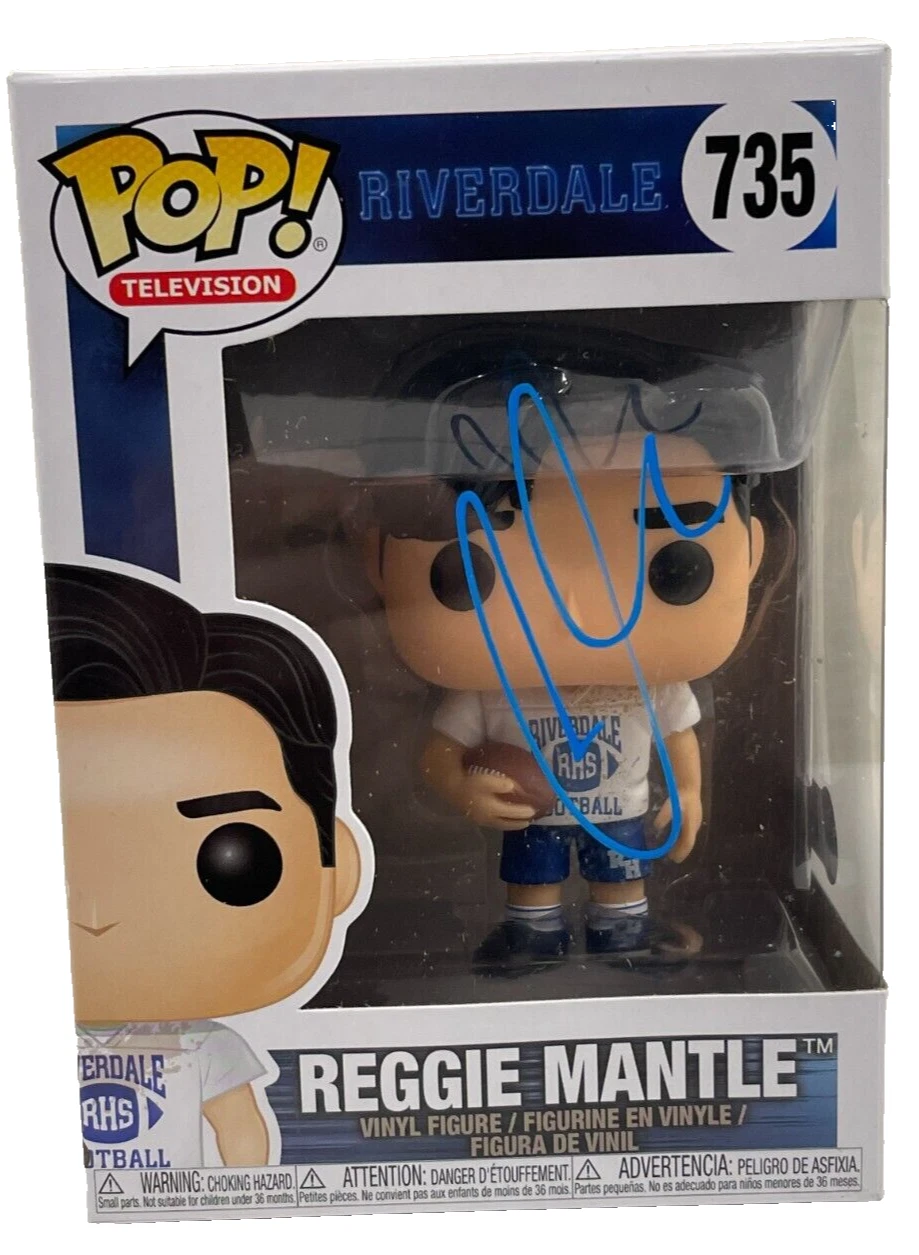 Charles Melton Signed Reggie Mantle Funko Riverdale Authentic Autograph Beckett