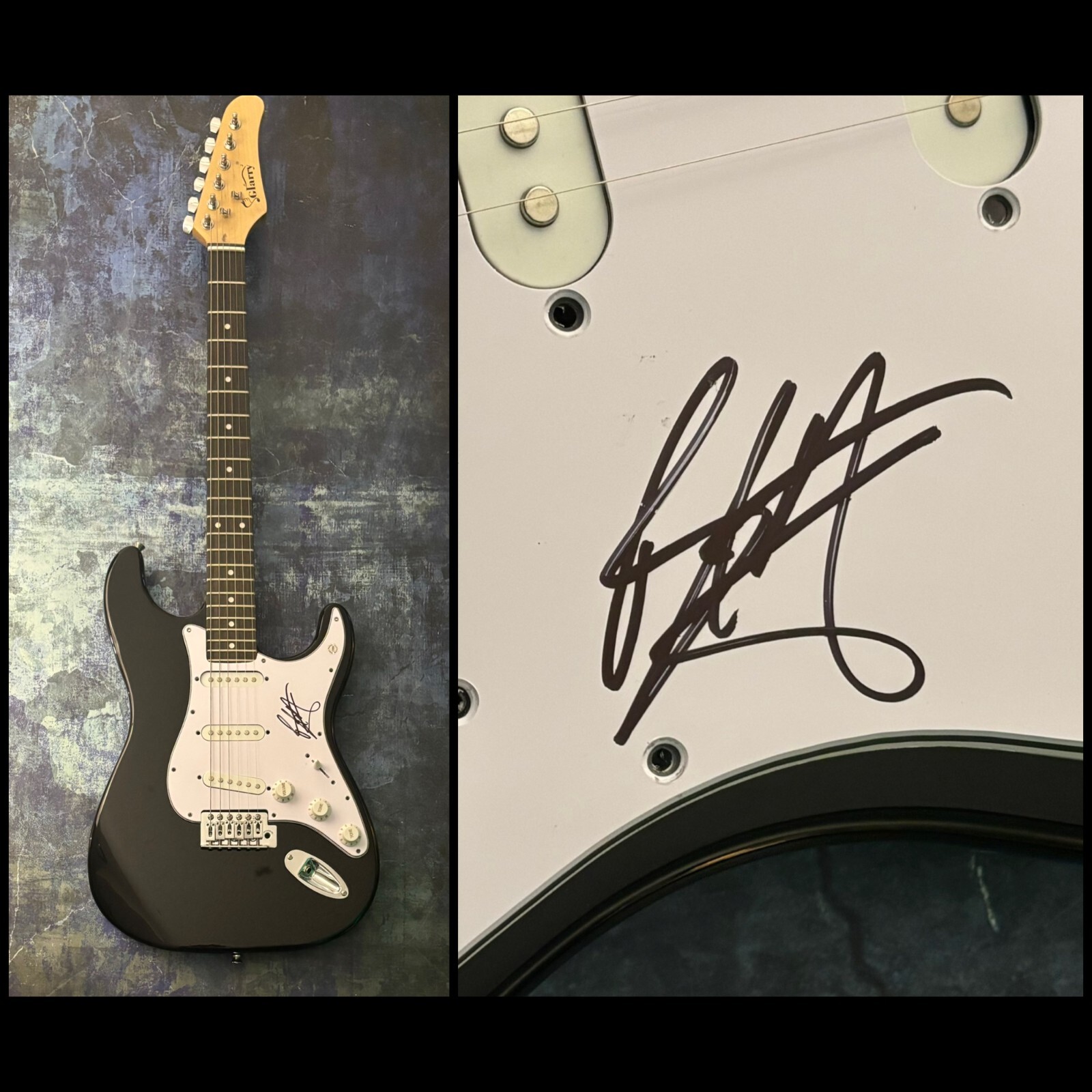 GFA Third Eye Blind Drummer * BRAD HARGREAVES * Signed Electric Guitar COA