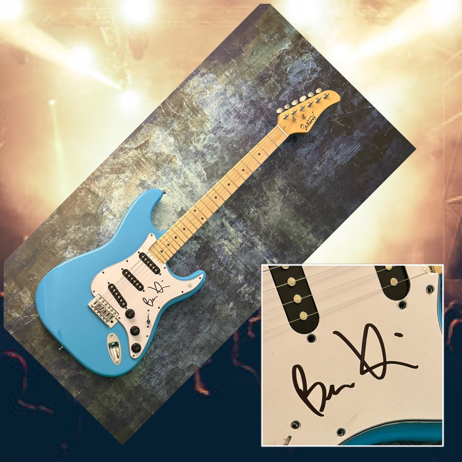 GFA Sha Sha Wasted & Ready * BEN KWELLER * Signed Electric Guitar COA