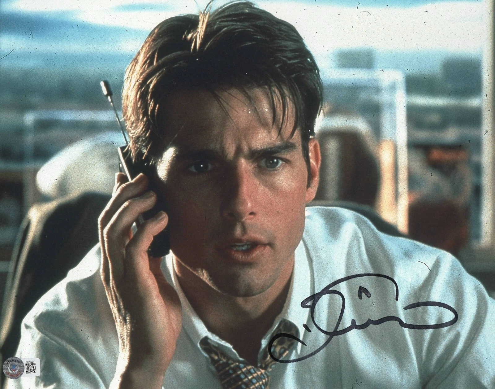 Tom Cruise Signed 11x14 Photo Jerry Maguire Authentic Autograph Beckett