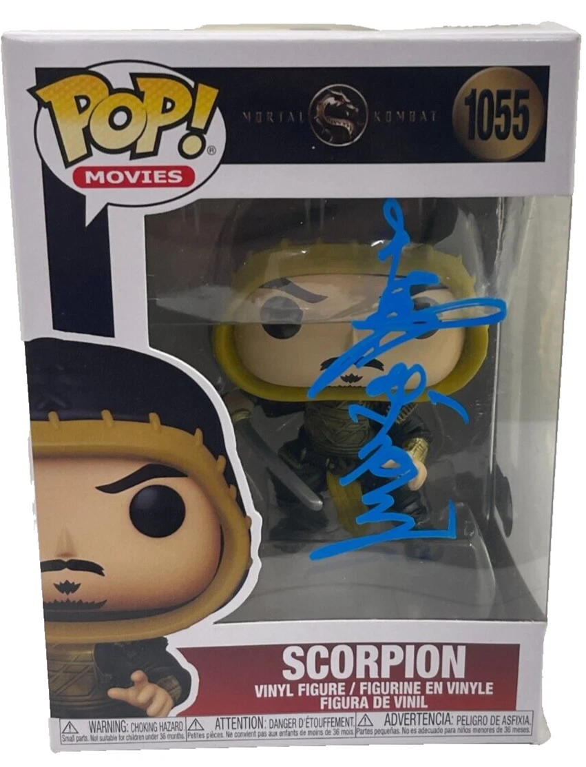 Hiroyuki Sanada Signed Scorpion Funko Mortal Kombat Autograph Beckett