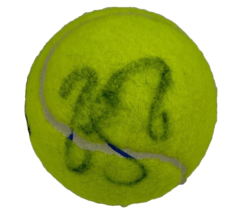 Roger Federer Signed Penn 4 Tennis Ball Authentic Autograph Beckett LOA