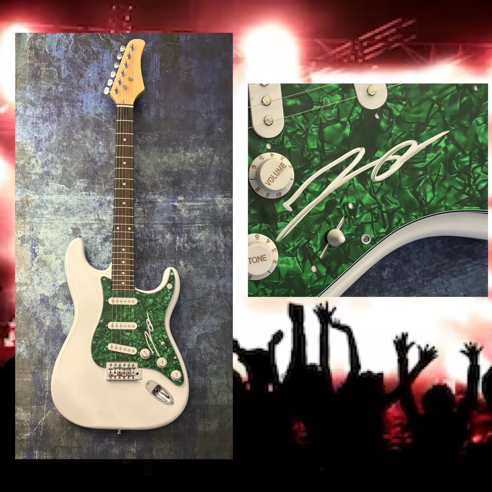 GFA Five Finger Death Punch * ZOLTAN BATHORY * Signed Electric Guitar COA