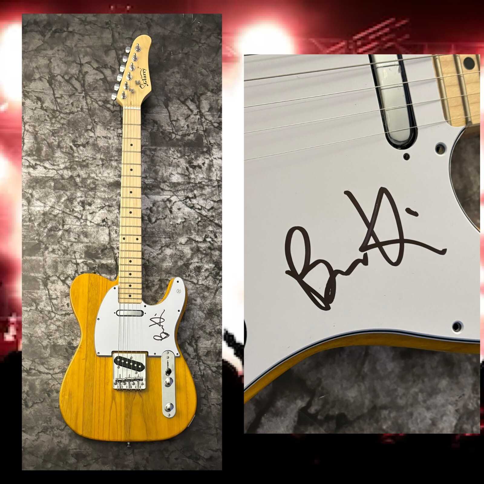 GFA Sha Sha Wasted & Ready * BEN KWELLER * Signed Electric Guitar B6 COA