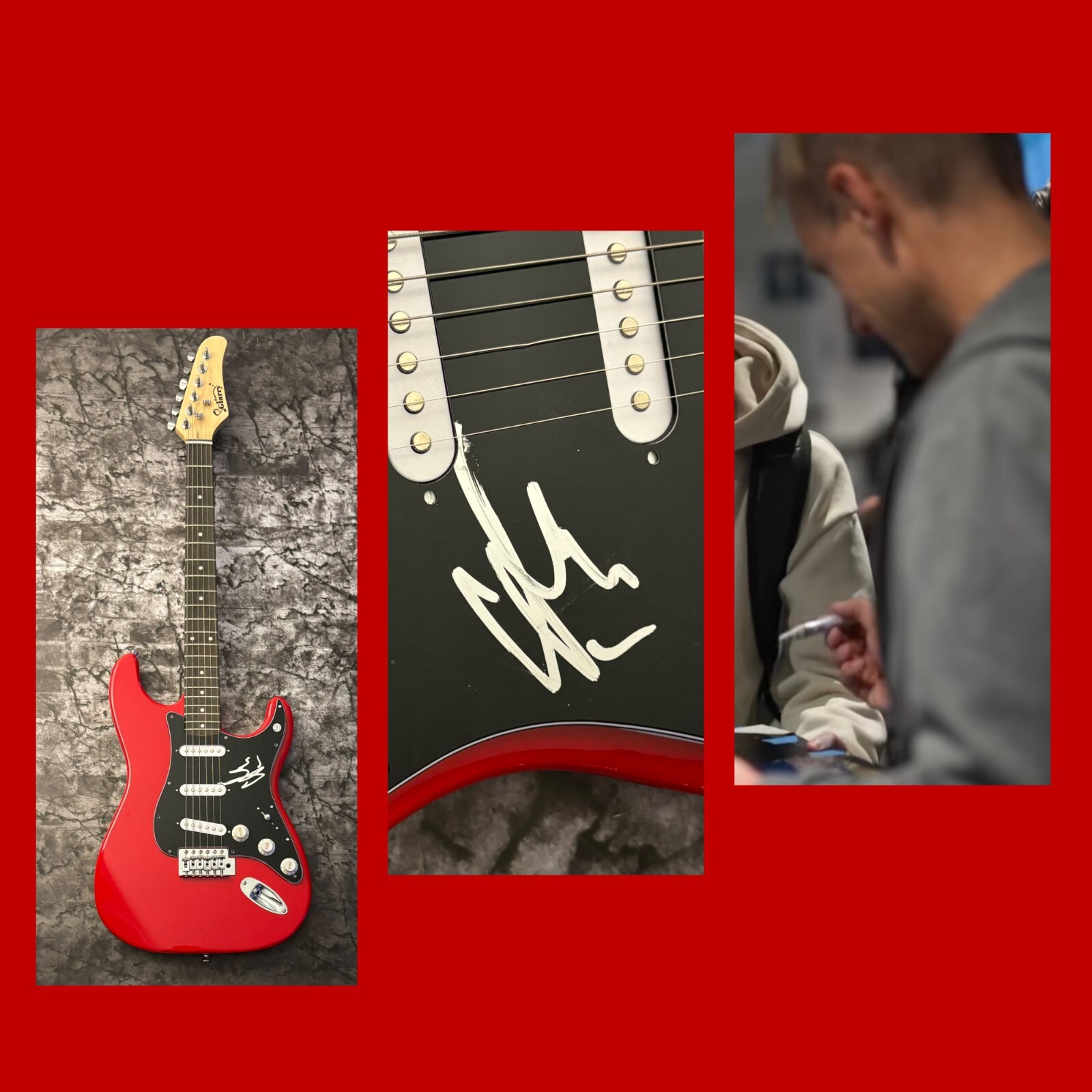 GFA A State of Trance DJ Star * ARMIN VAN BUUREN * Signed Electric Guitar COA