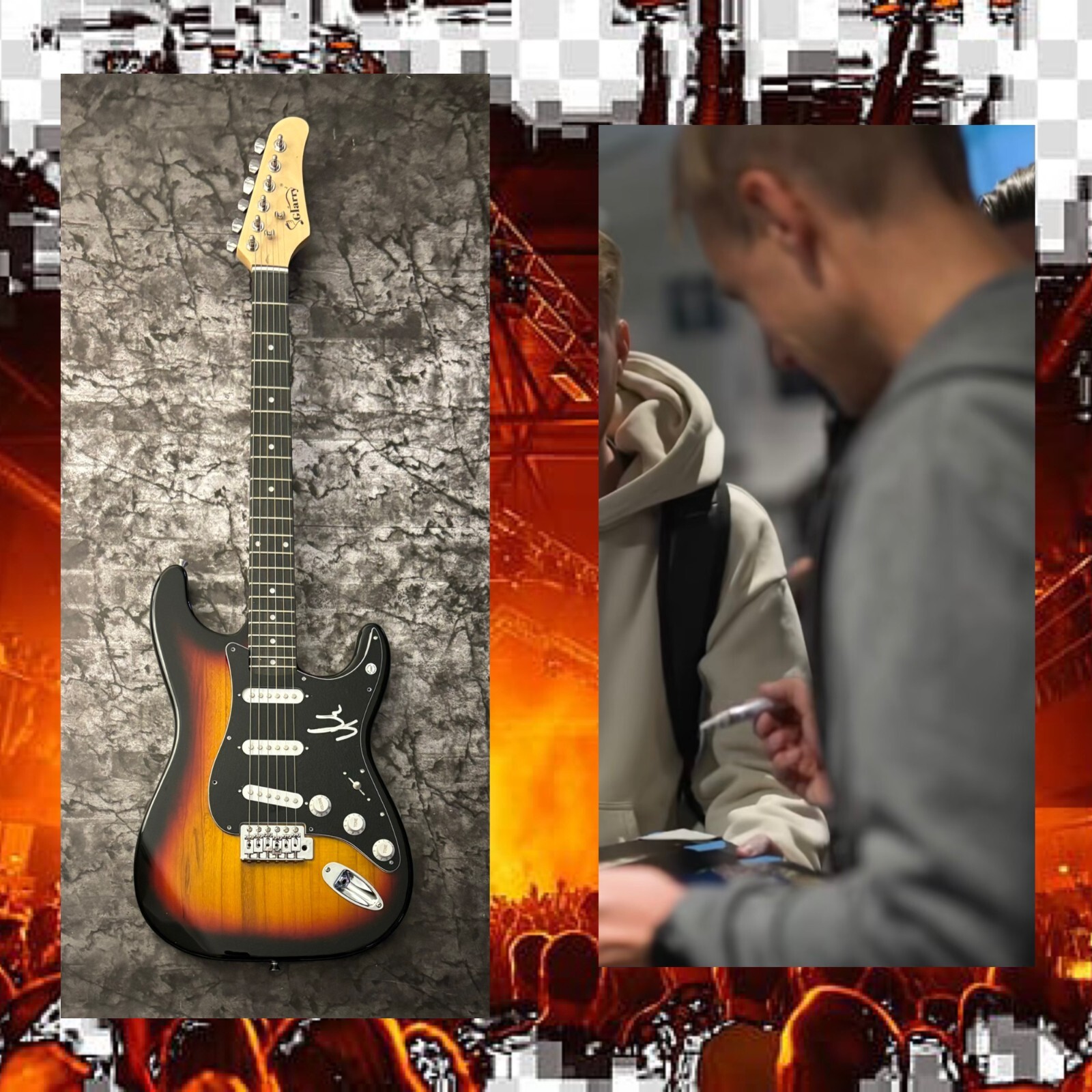 GFA A State of Trance DJ Star * ARMIN VAN BUUREN * Signed Electric Guitar COA