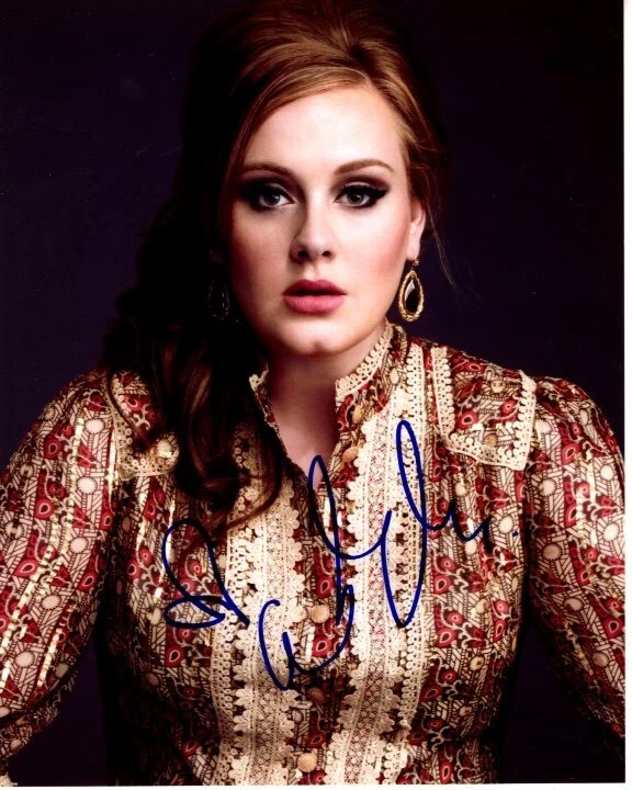 ADELE Signed Autographed 8x10 Photo
