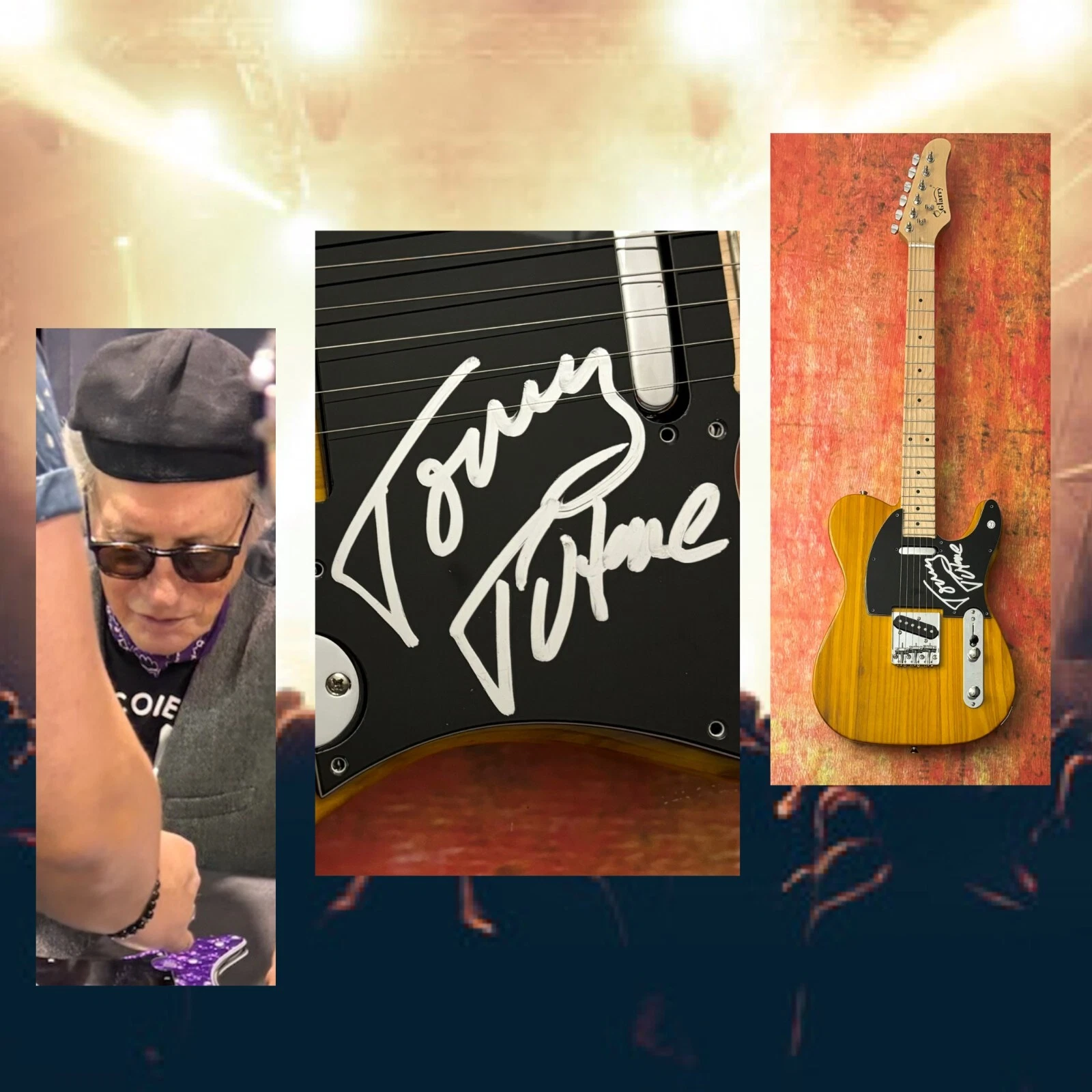 GFA 867-5309/Jenny Star * TOMMY TUTONE * Signed Electric Guitar PROOF COA