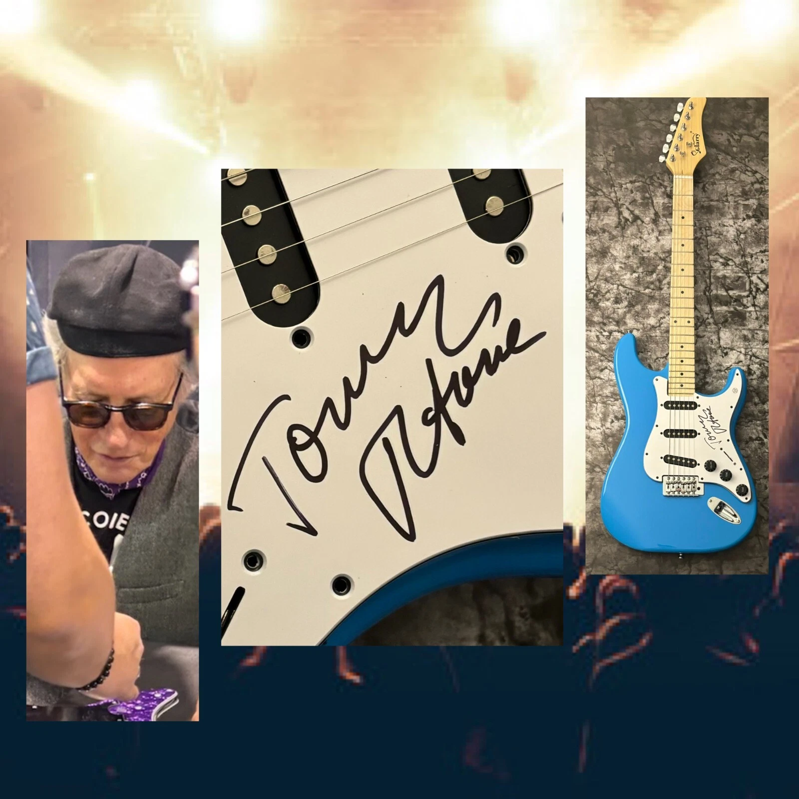 GFA 867-5309/Jenny Star * TOMMY TUTONE * Signed Electric Guitar PROOF COA