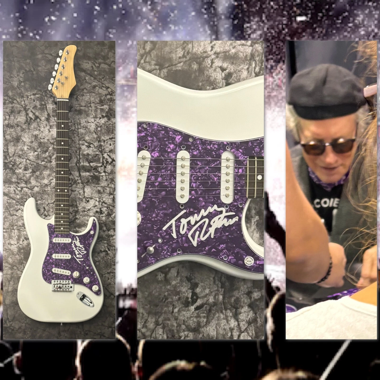 GFA 867-5309/Jenny Star * TOMMY TUTONE * Signed Electric Guitar PROOF COA