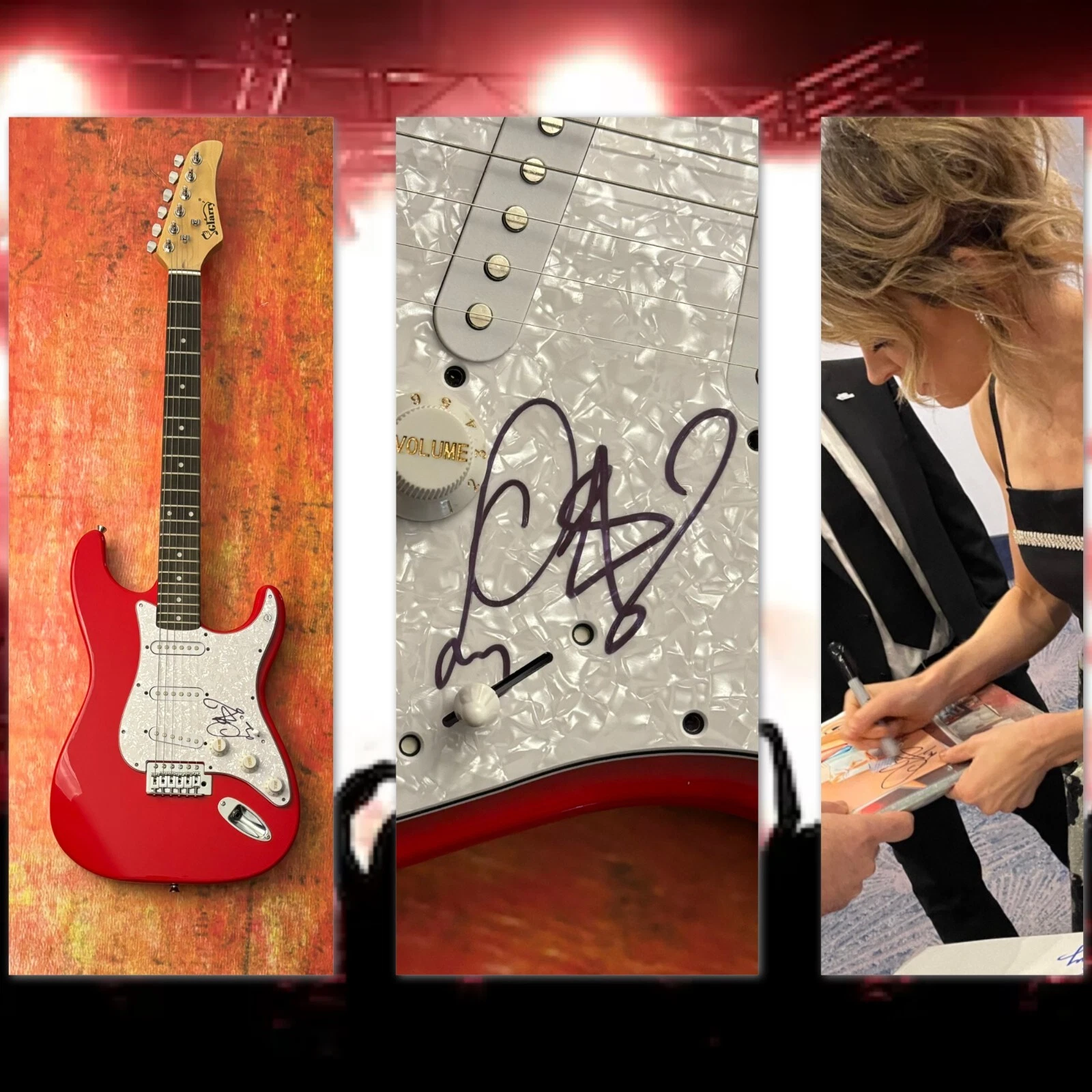 GFA Shatter Me Violinist * LINDSEY STIRLING * Signed Electric Guitar PROOF COA