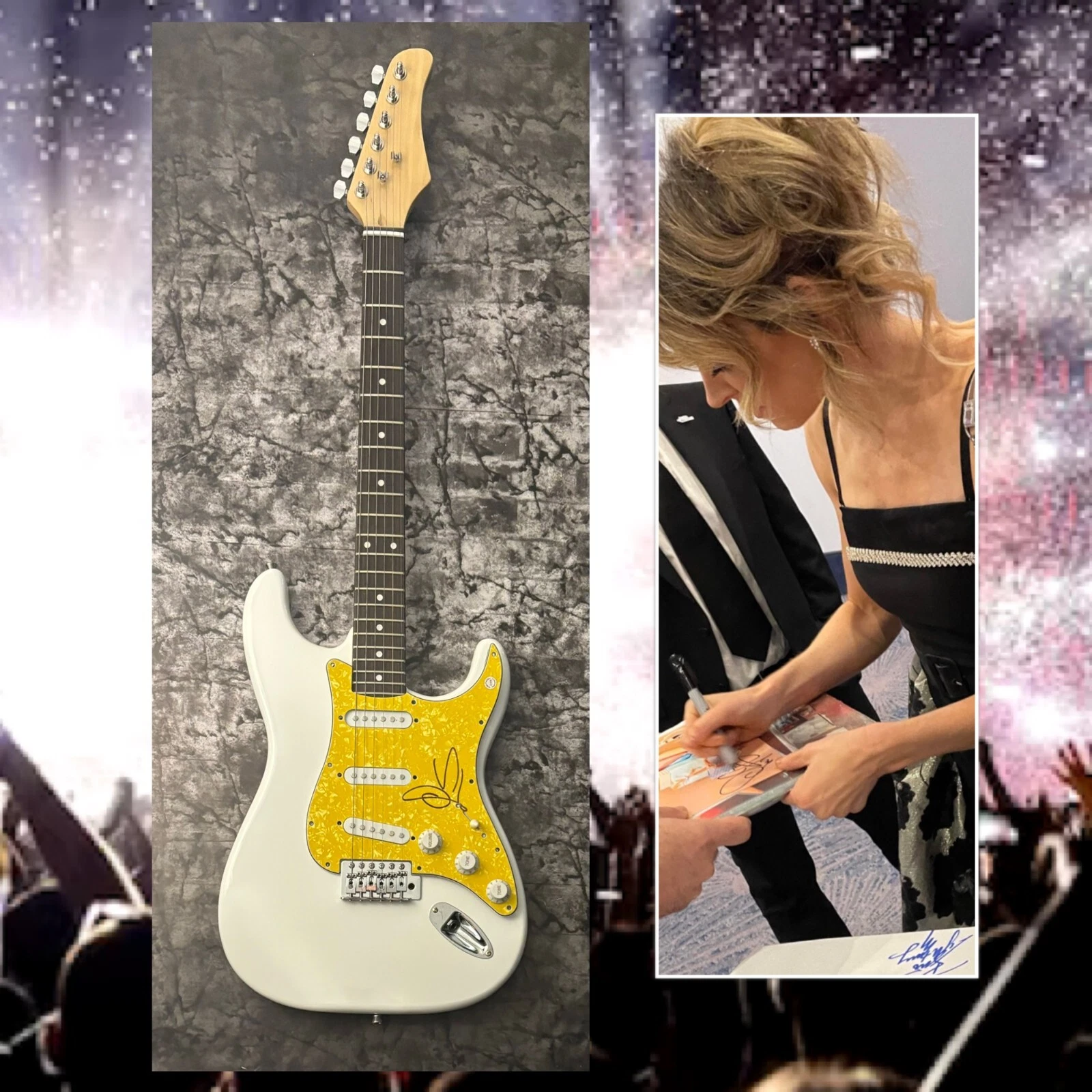 GFA Shatter Me Violinist * LINDSEY STIRLING * Signed Electric Guitar PROOF COA