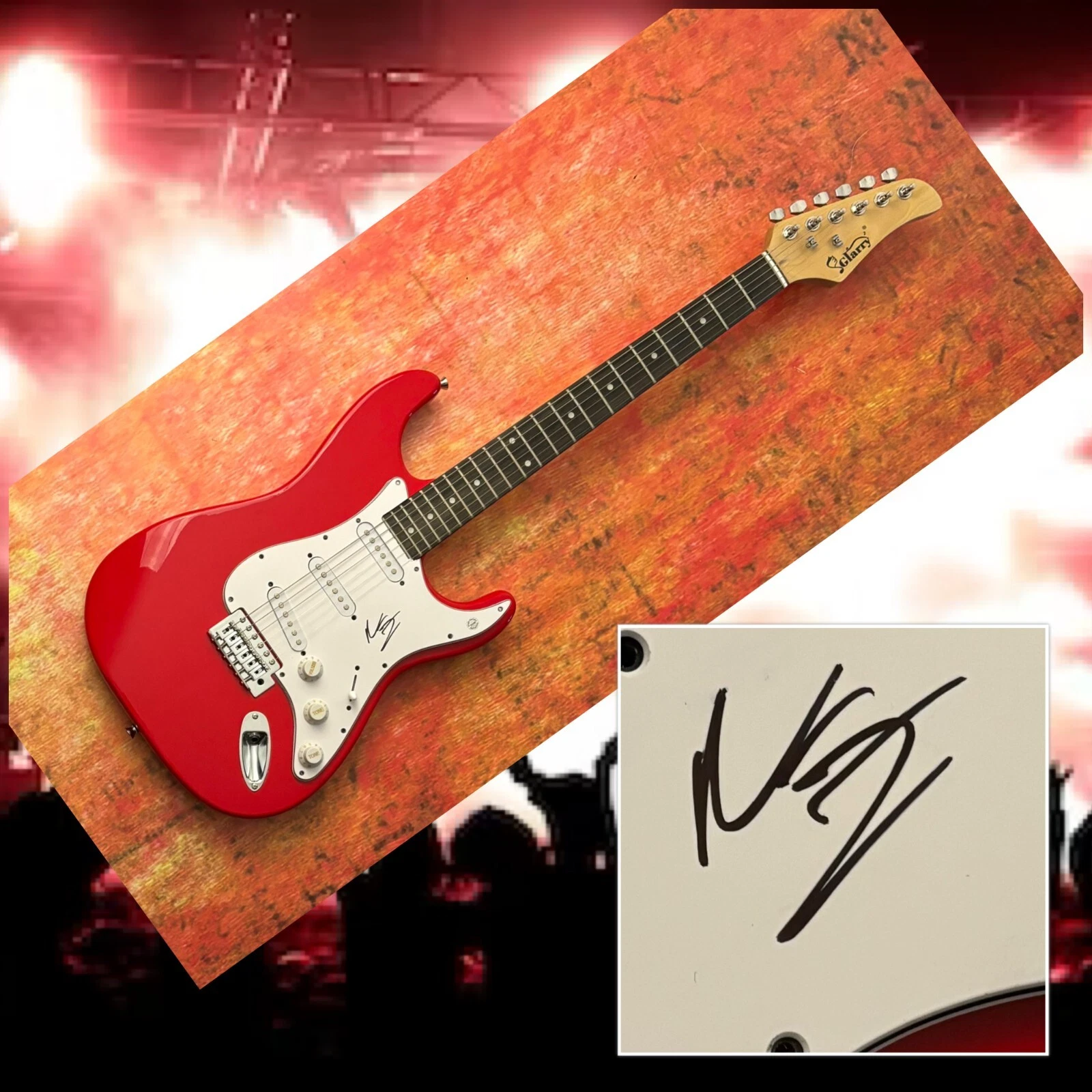 GFA Yeah Yeah Yeahs Guitarist * NICK ZINNER * Signed Electric Guitar PROOF COA