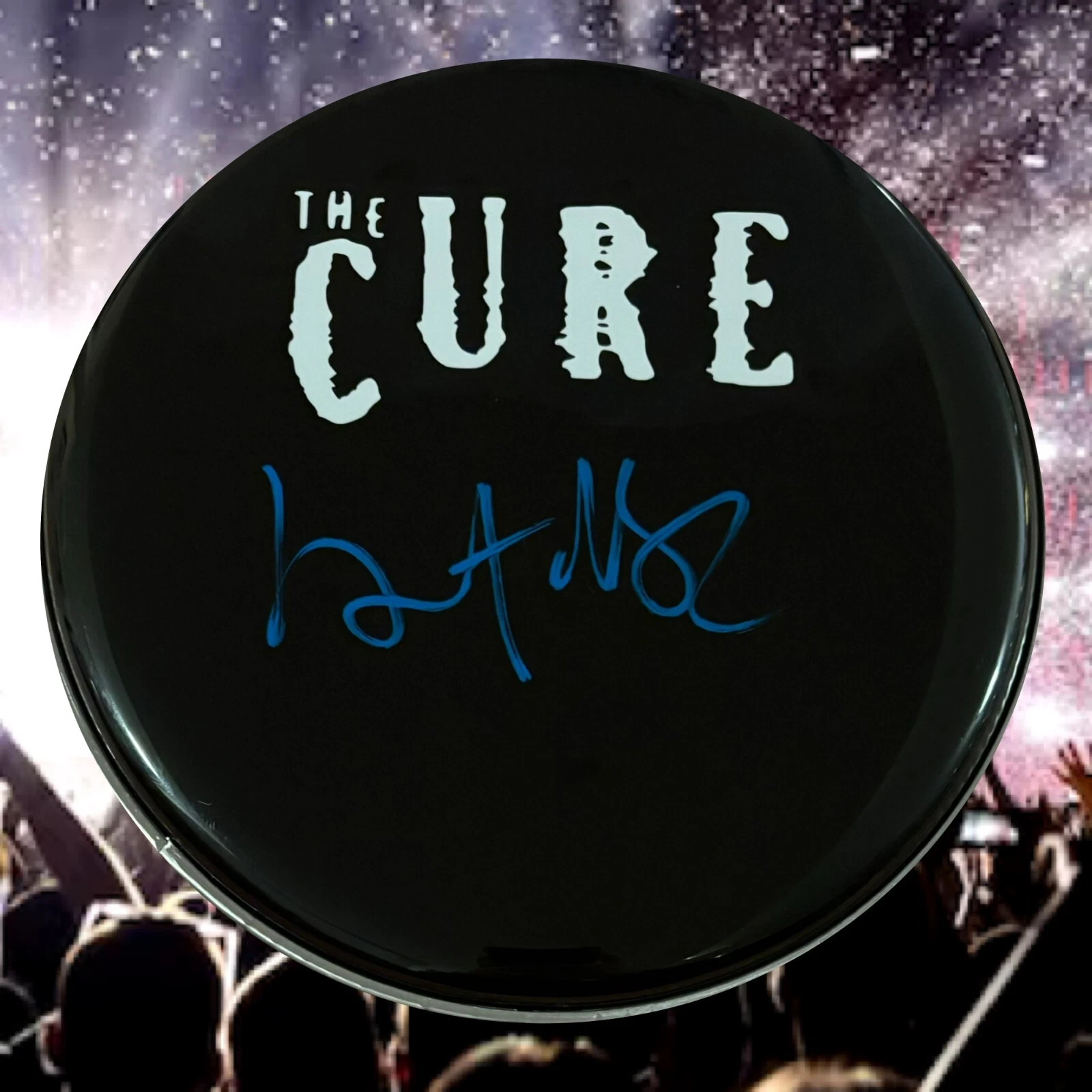 GFA The Cure Band Drummer * LOL TOLHURST * Signed New 10
