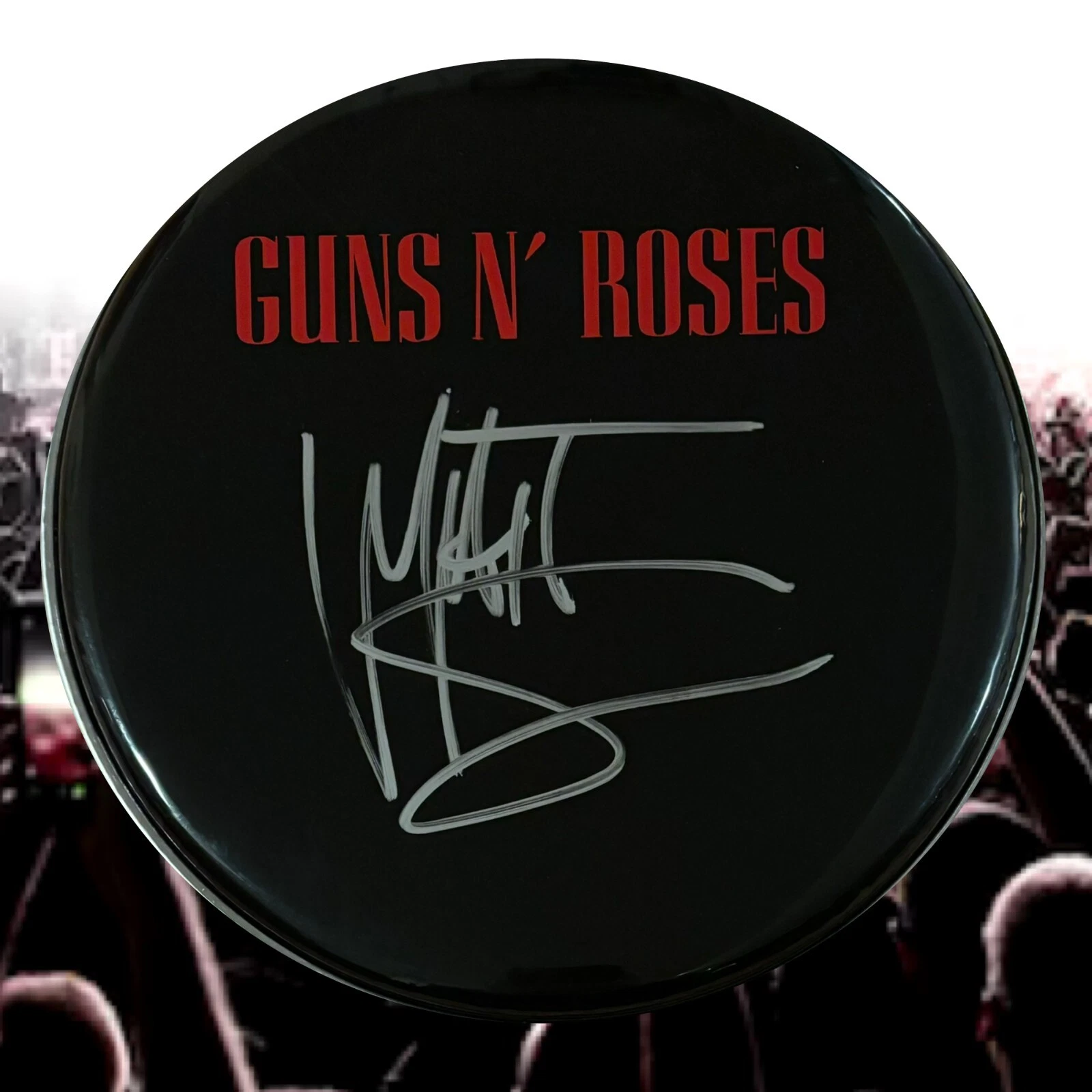 GFA Guns N' Roses Drummer * MATT SORUM * Signed 10