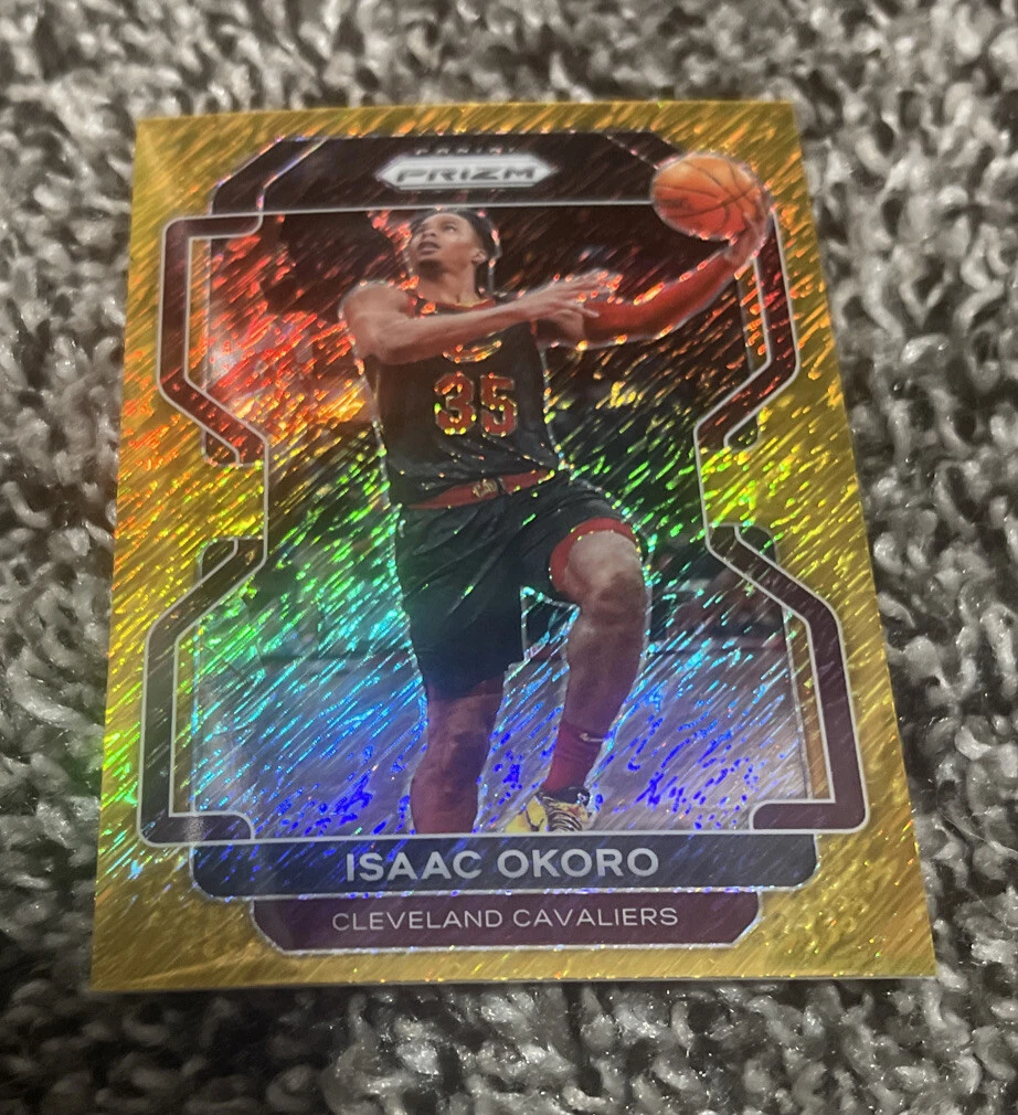 Isaac Okoro 2021-22 Panini Prizm Gold Shimmer 1/10 EBAY 1/1 First One