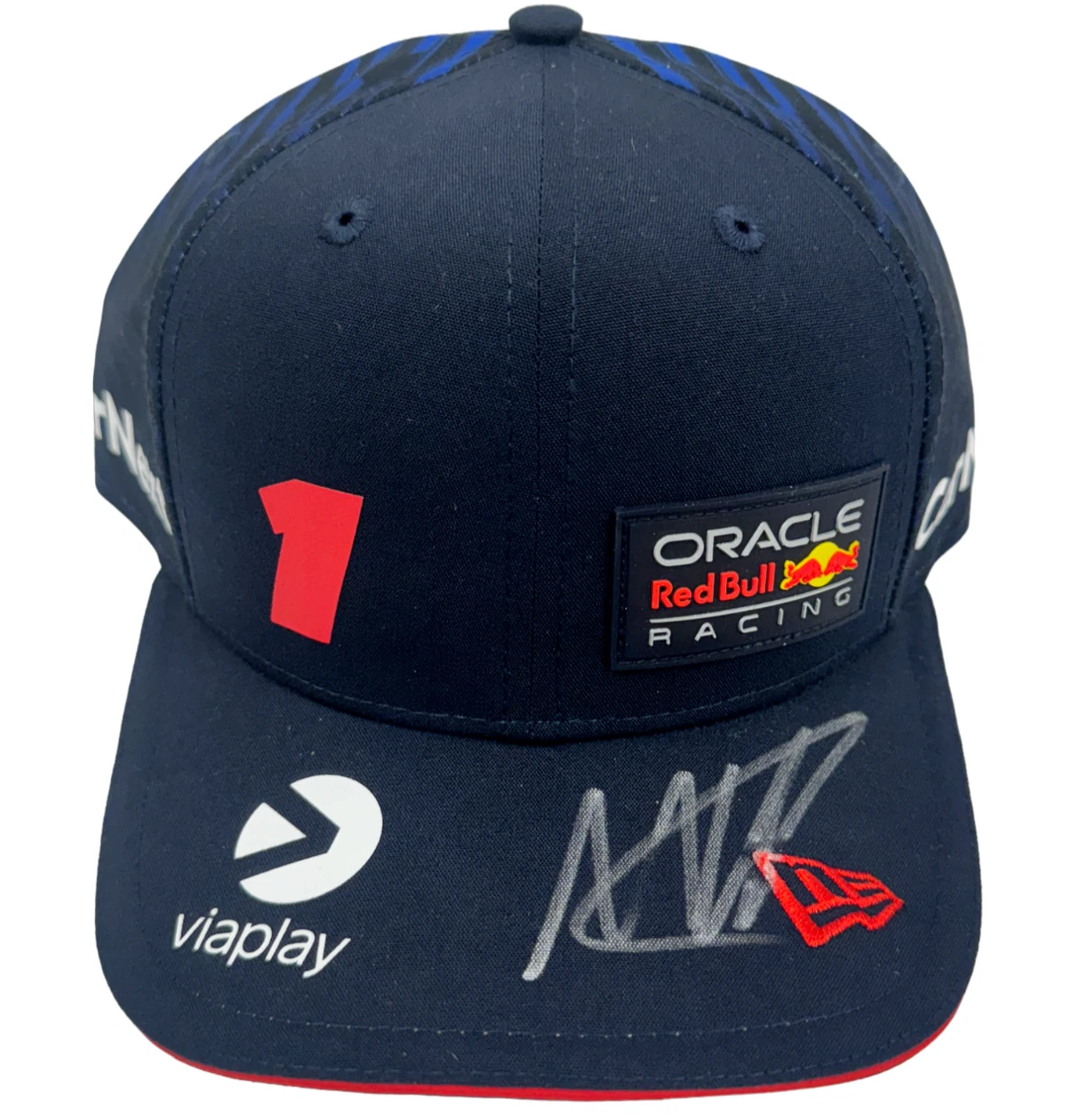 Max Verstappen Signed Red Bull Driver Cap 2023 Formula 1 Autograph Beckett Loa