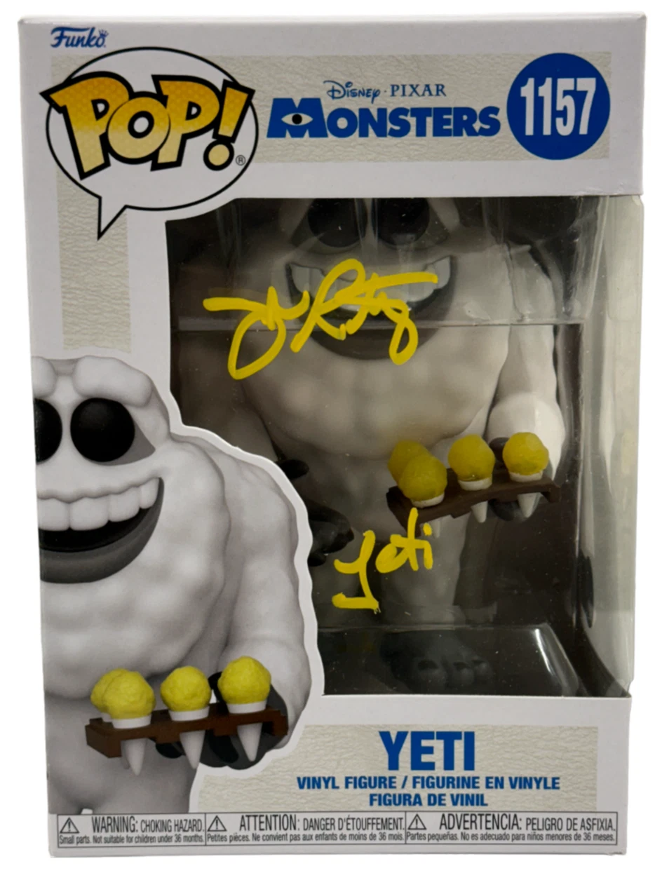 John Ratzenberger Signed Yeti Funko Monsters Autograph Beckett