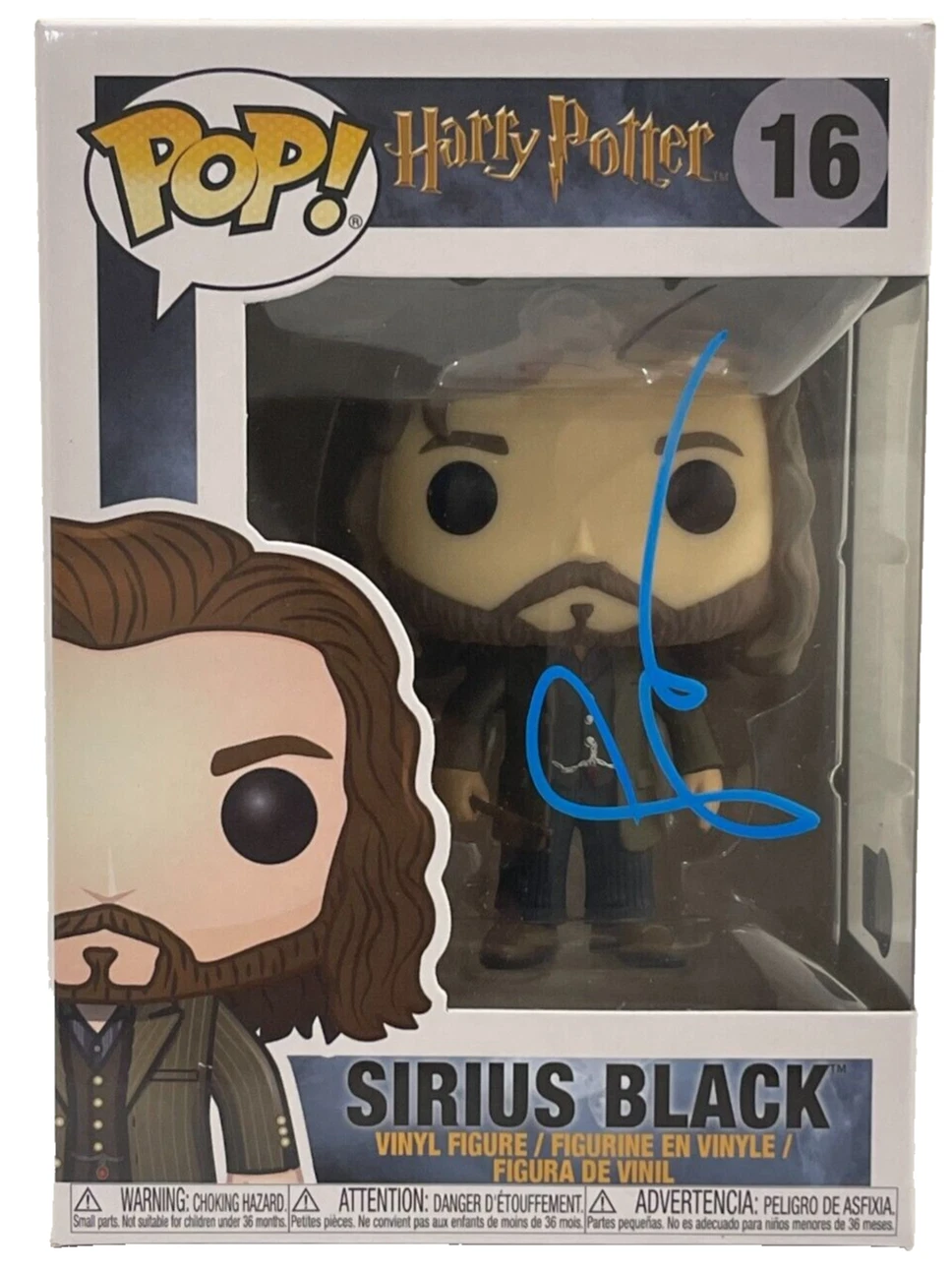 Gary Oldman Sirius Black 16 Funko Harry Potter Azkaban Autograph Beckett