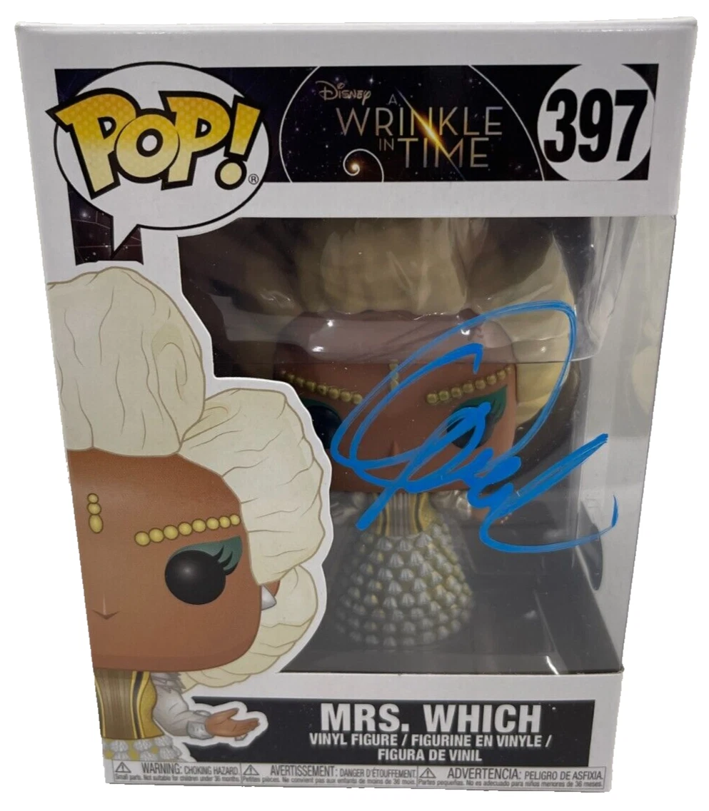 Oprah Winfrey Signed Mrs. Which Funko Wrinkle in Time Autograph Beckett