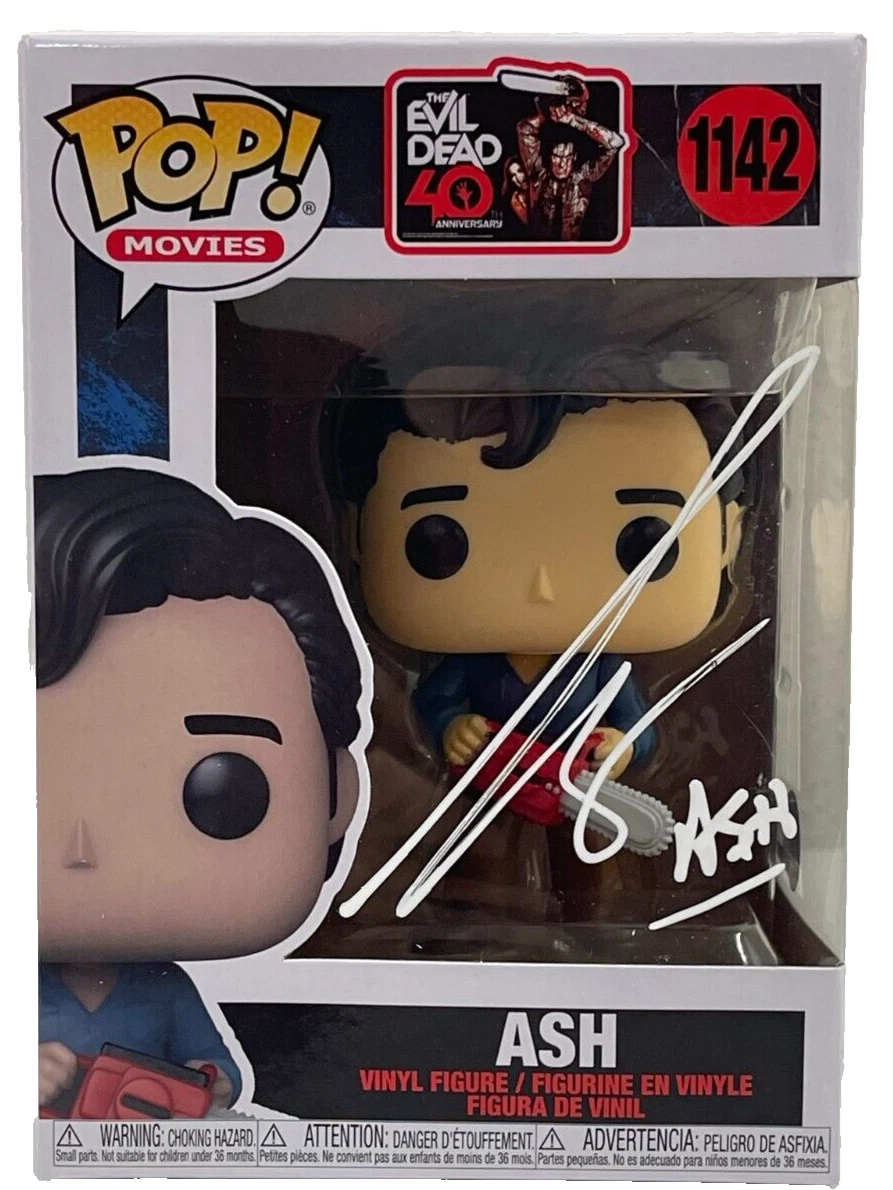 Bruce Campbell Signed Funko Figure 1142 Ash Evil Dead Autograph Beckett