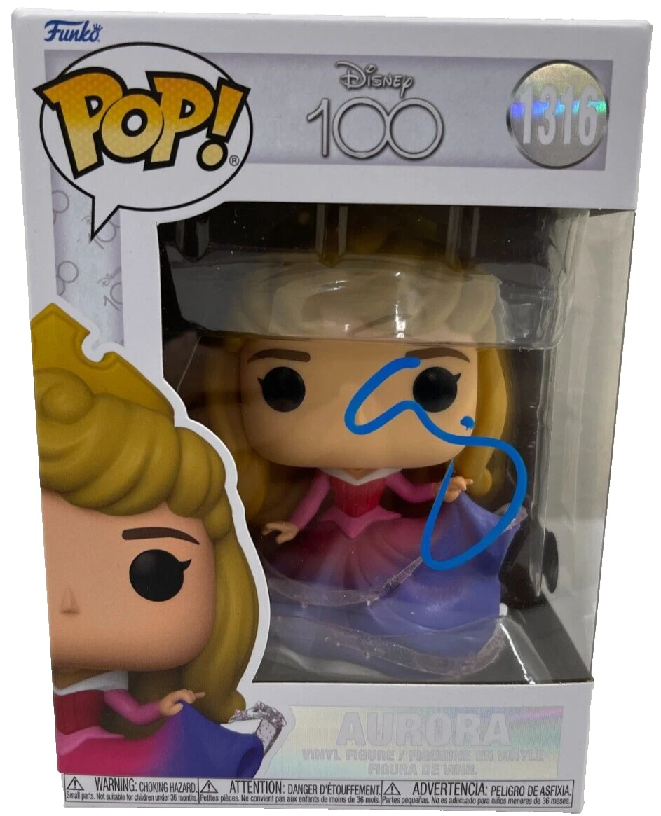 Elle Fanning Signed Aurora Funko 1316 Maleficent Authentic Autograph Beckett