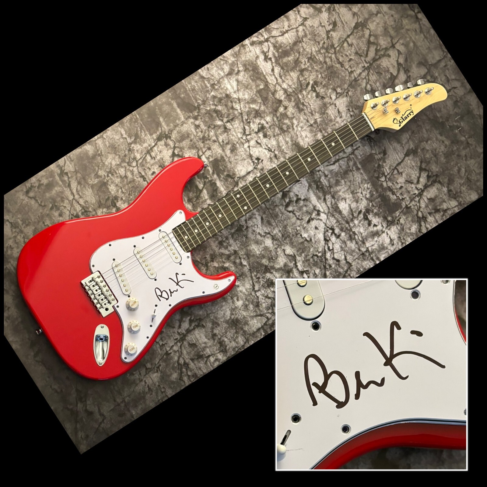 GFA Sha Sha Wasted & Ready * BEN KWELLER * Signed Electric Guitar B4 COA
