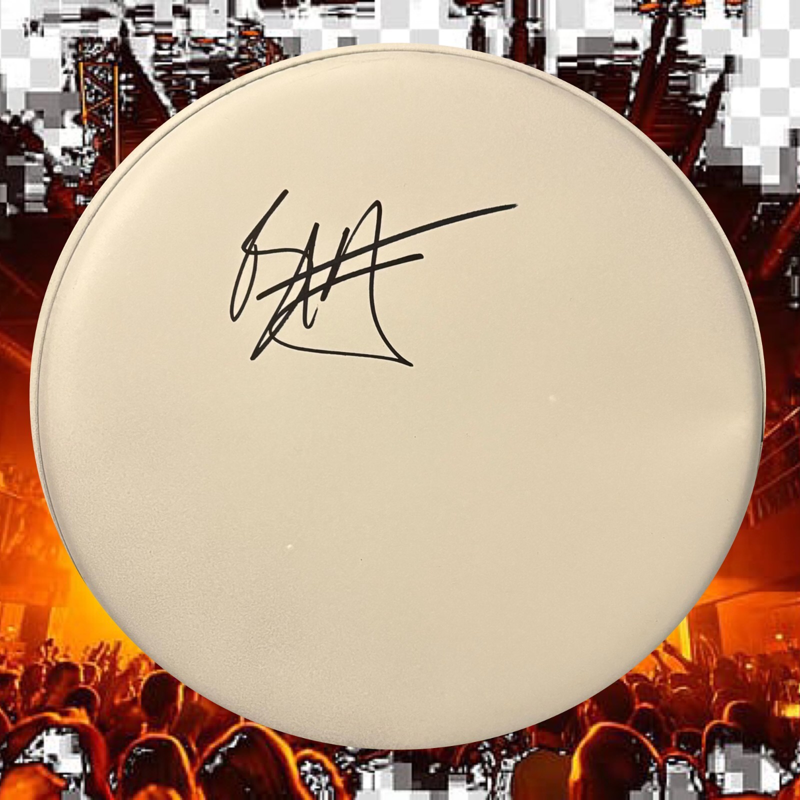 GFA Third Eye Blind Drummer * BRAD HARGREAVES * Signed 10