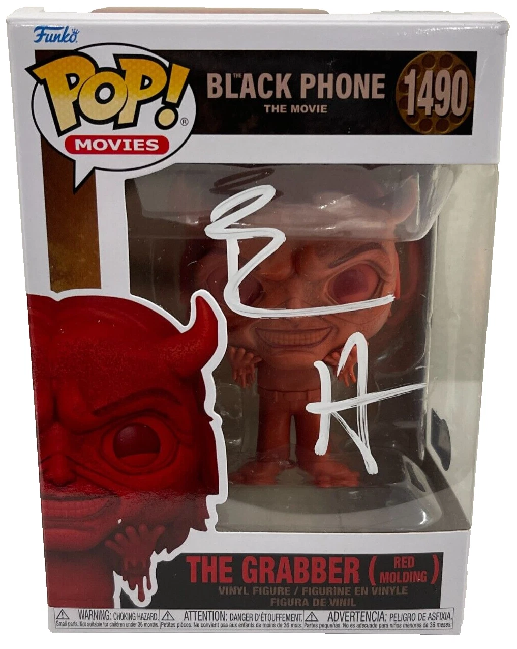 Ethan Hawke Signed Black Phone The Grabber Funko 1490 Autograph Beckett