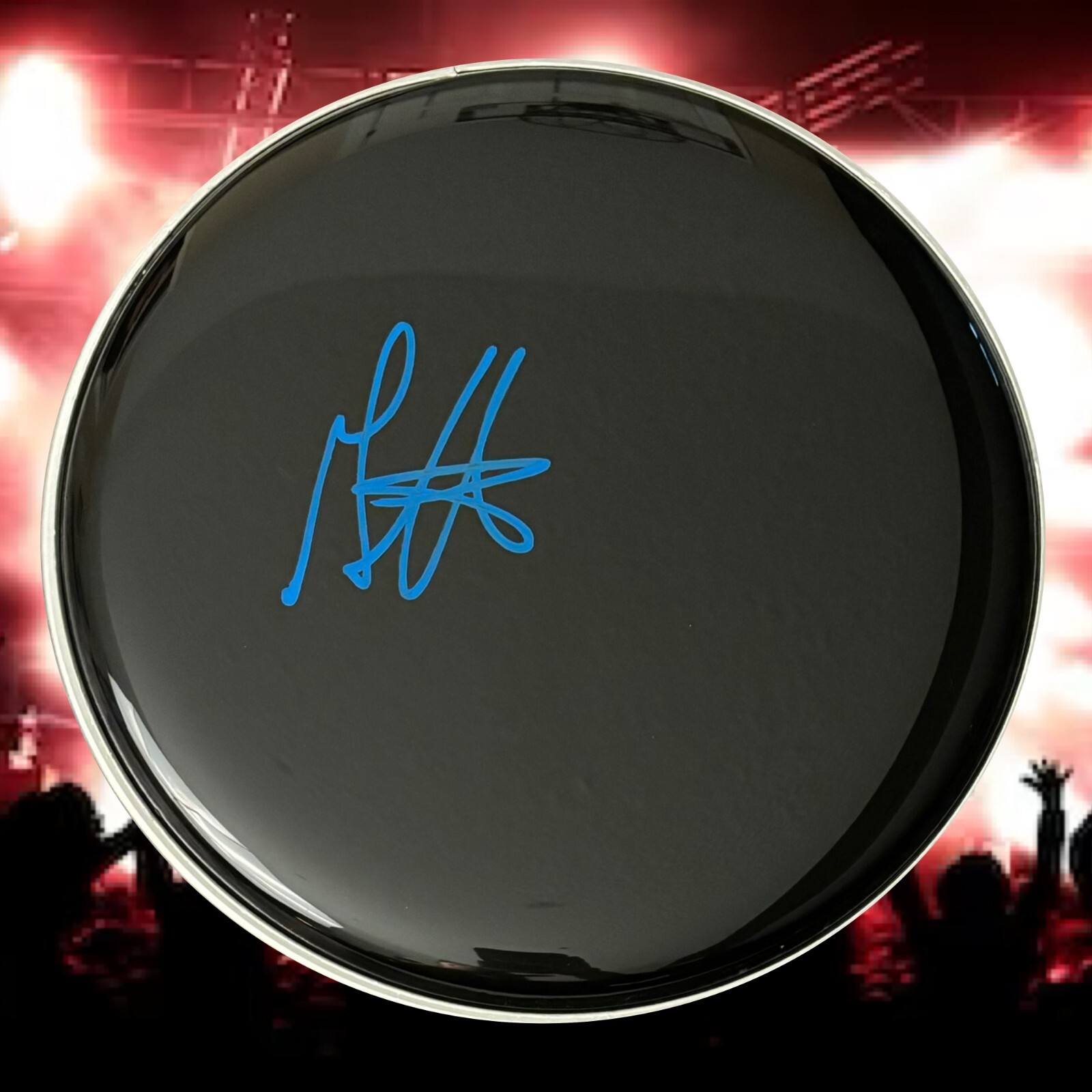 GFA David Lee Roth's Drummer * GREGG BISSONETTE * Signed 10