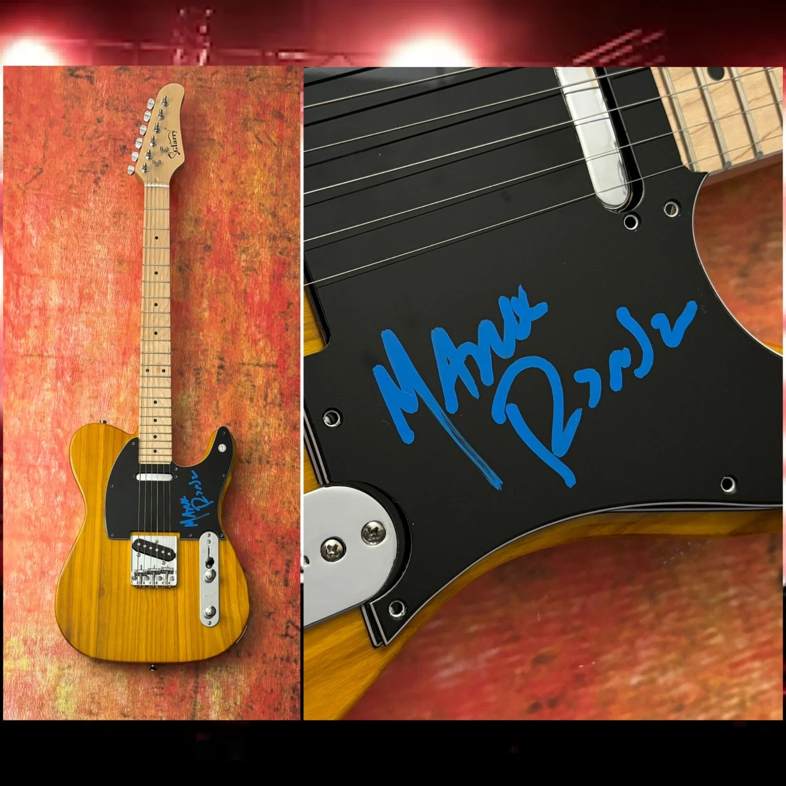 GFA Uptown Funk Grammy Producer * MARK RONSON * Signed Electric Guitar COA