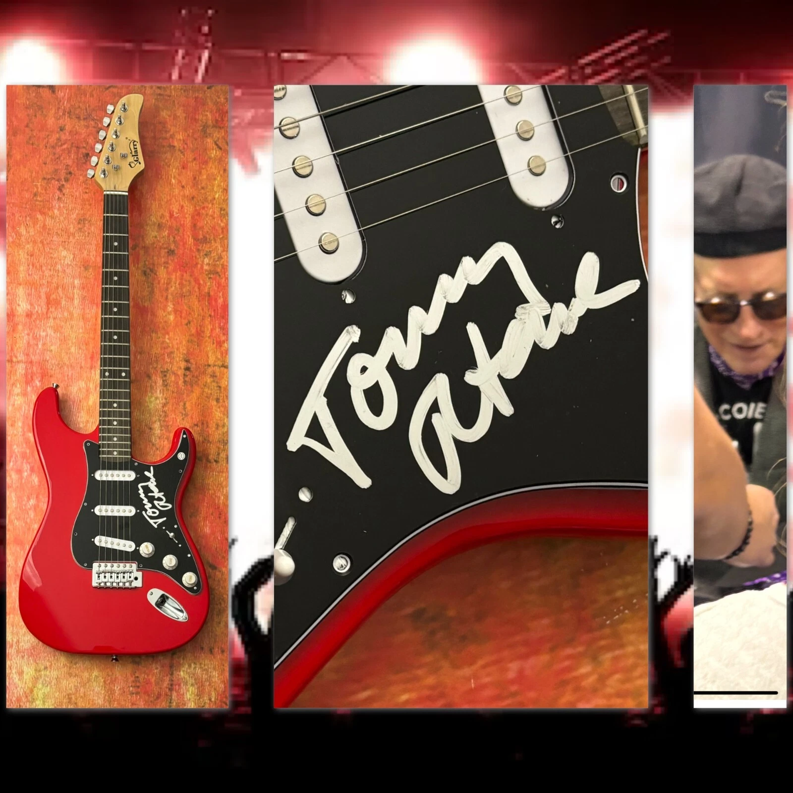 GFA 867-5309/Jenny Star * TOMMY TUTONE * Signed Electric Guitar PROOF COA