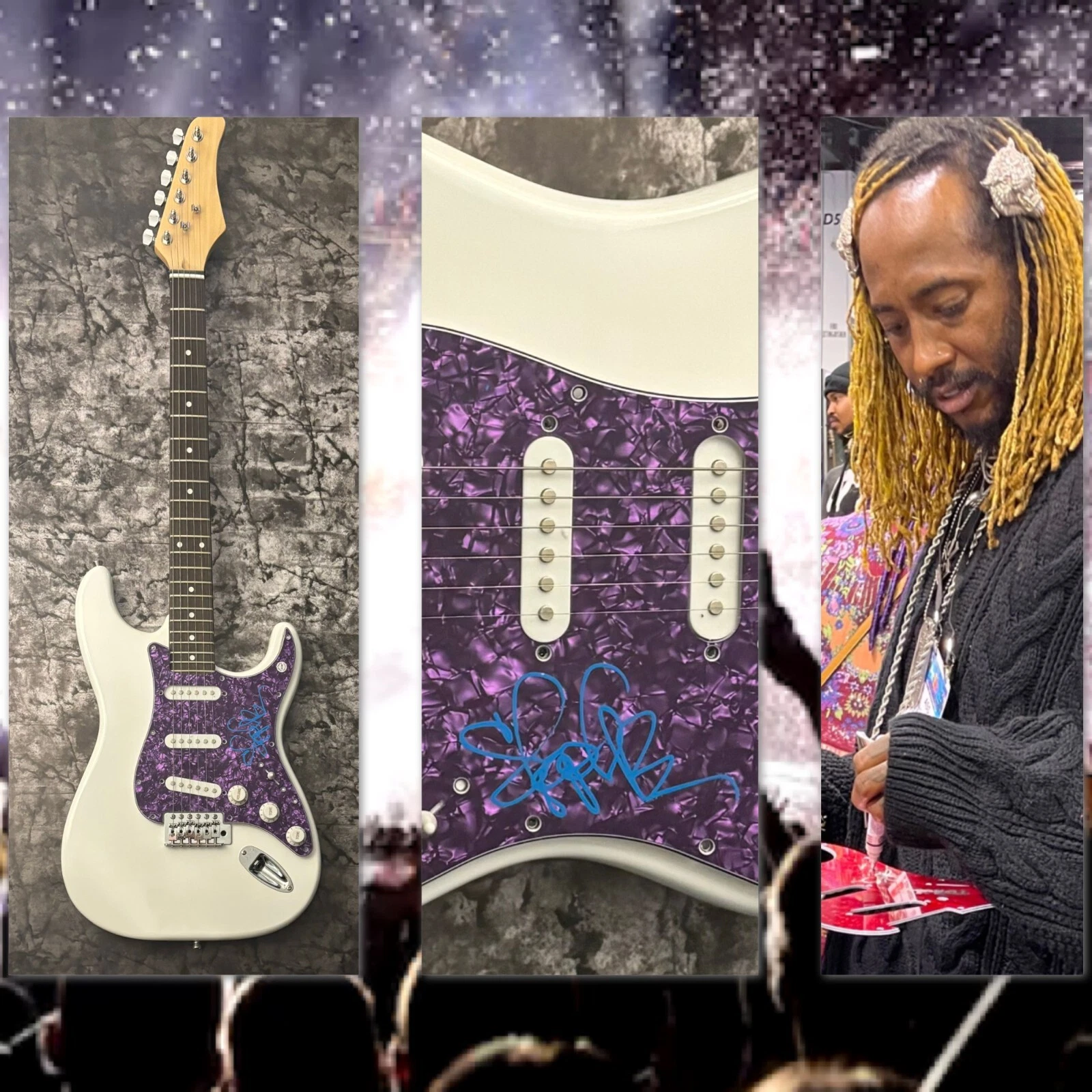 GFA It Is What It Is Star * THUNDERCAT * Signed Electric Guitar PROOF COA