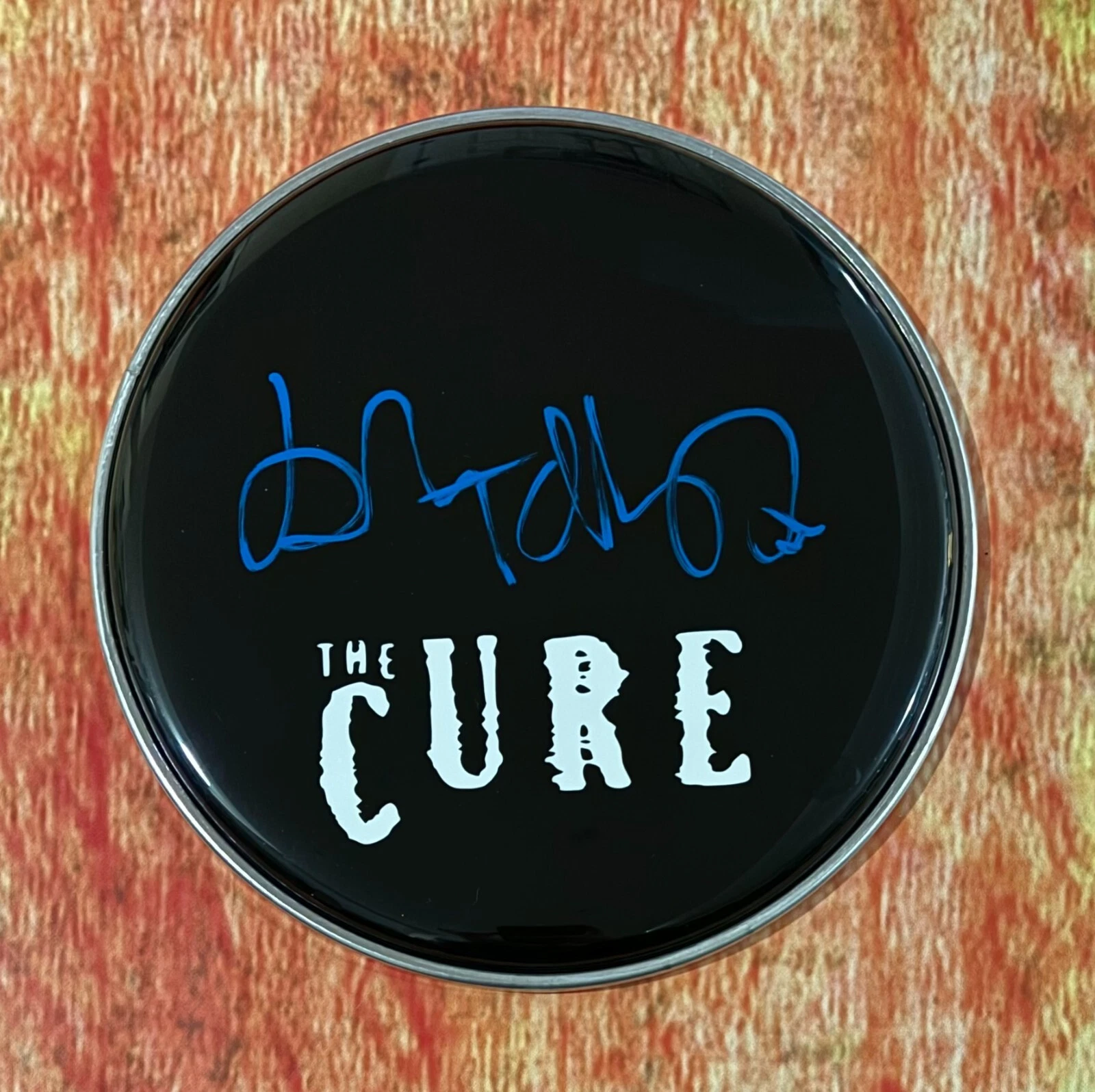GFA The Cure Band Drummer * LOL TOLHURST * Signed New 10