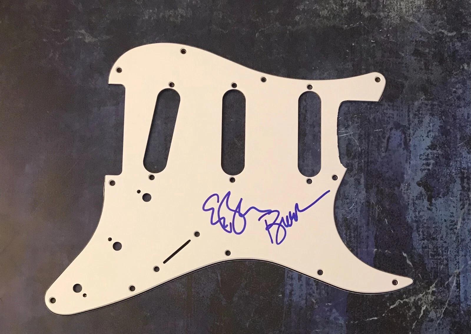 GFA Eric Bloom & Buck * BLUE OYSTER CULT * Signed Electric Pickguard AD4 COA