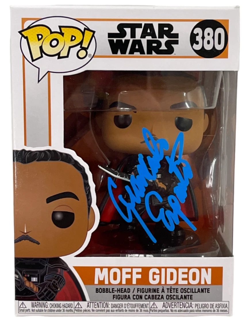 Giancarlo Esposito Signed Moff Gideon Funko The Mandalorian Autograph Beckett