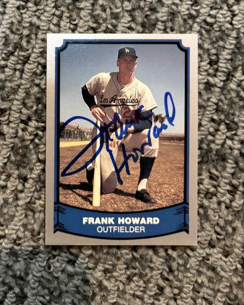 Frank Howard signed autographed 1988 Pacific Legends Baseball Card #17