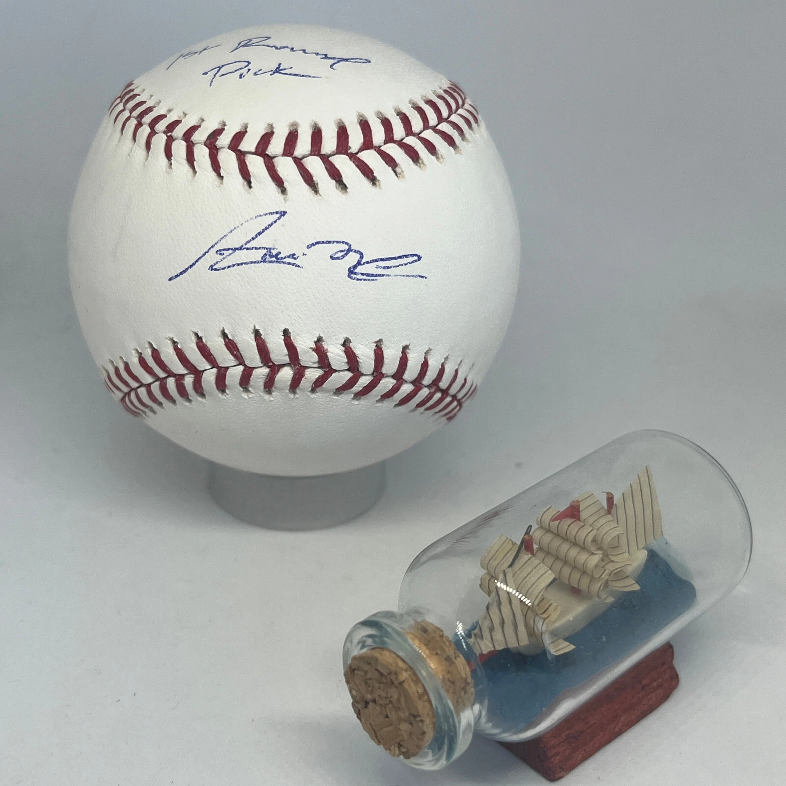 Aaron Nola signed Rawlings OML Baseball JSA Inscribed Auto Phillies ACE A2972