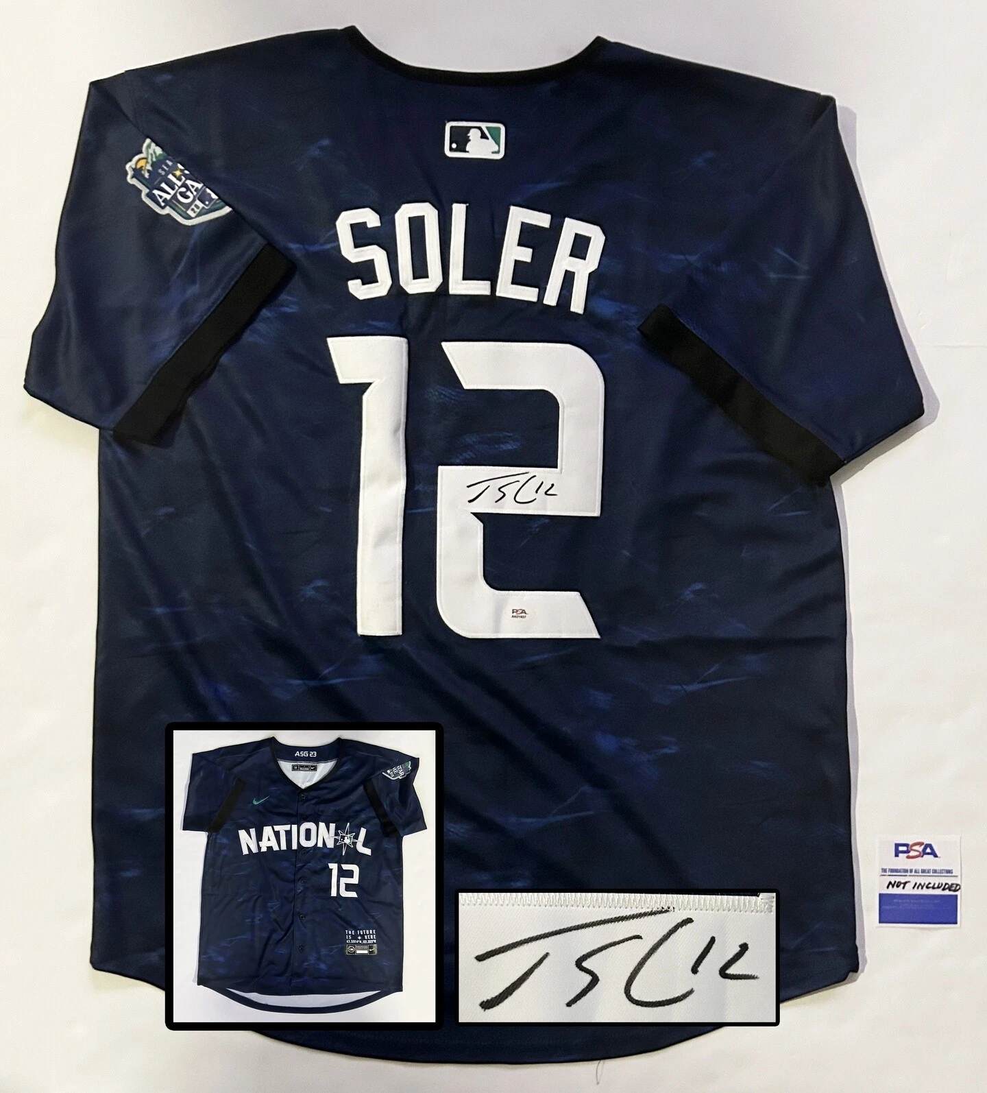 Jorge Soler Signed Jersey 2023 All Star Miami Marlins PSA/DNA COA