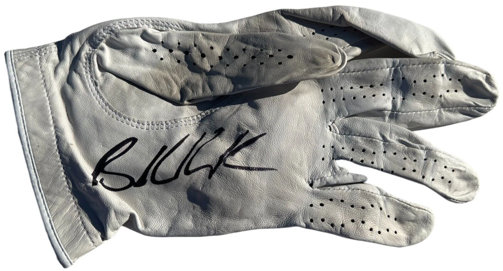 BROOKS KOEPKA SIGNED GAME USED WORN NIKE GOLF GLOVE PGA CHAMPIONSHIP JSA